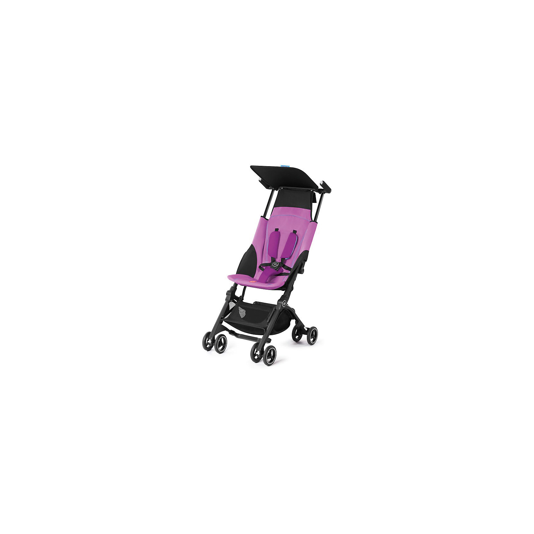 Прогулочная коляска GB pockit +, Posh Pink Прогулочная коляска GB pockit +, Posh PinkПрогулочные коляски<br>Характеристики коляски GB Pockit+<br><br>Прогулочный блок:<br><br>• 2 положения спинки коляски: сидя и полусидя;<br>• 5-ти точечные ремни безопасности с мягкими съемными накладками на кпопках;<br>• навесной козырек, полностью убирается за спинку коляски;<br>• съемный для стирки чехол прогулочного блока;<br>• материал: пластик, полиэстер.<br><br>Рама коляски:<br><br>• сдвоенные колеса: передние поворотные с блокировкой, задние оснащены тормозом;<br>• имеется корзина для покупок, объем 8 л;<br>• компактное складывание с защитой от раскладывания;<br>• 2 способа складывания;<br>• механизм складывания: книжка, колеса обращены друг к другу;<br>• материал: алюминий.<br><br>Допустимая нагрузка: до 17 кг<br>Размер коляски: 72х43х99 см<br>Размер коляски в сложенном виде: 30х18х35 см<br>Размер упаковки: 90х40х40 см<br>Вес коляски: 4,3 кг<br>Вес в упаковке: 6 кг<br><br>Супер компактная коляска Pockit+ в сложенном виде напоминает женскую сумку. Колеса направлены внутрь, коляска в сложенном виде фиксируется с помощью специального механизма. В отличии от модели Pockit, спинка коляски опускается на одну позицию, ребенок может занять положние сидя и полусидя. Прогулочный блок оснащен ремнями безопасности, которые снабжены съемными плечевыми накладками. Козырек от солнца можно полностью убрать за спинку коляски. Корзина используется для транспортировки детских игрушек или немногочисленных покупок. <br><br>Прогулочную коляску pockit +, GB, Posh Pink можно купить в нашем интернет-магазине.<br><br>Ширина мм: 900<br>Глубина мм: 400<br>Высота мм: 400<br>Вес г: 6000<br>Возраст от месяцев: 6<br>Возраст до месяцев: 36<br>Пол: Женский<br>Возраст: Детский<br>SKU: 5532650
