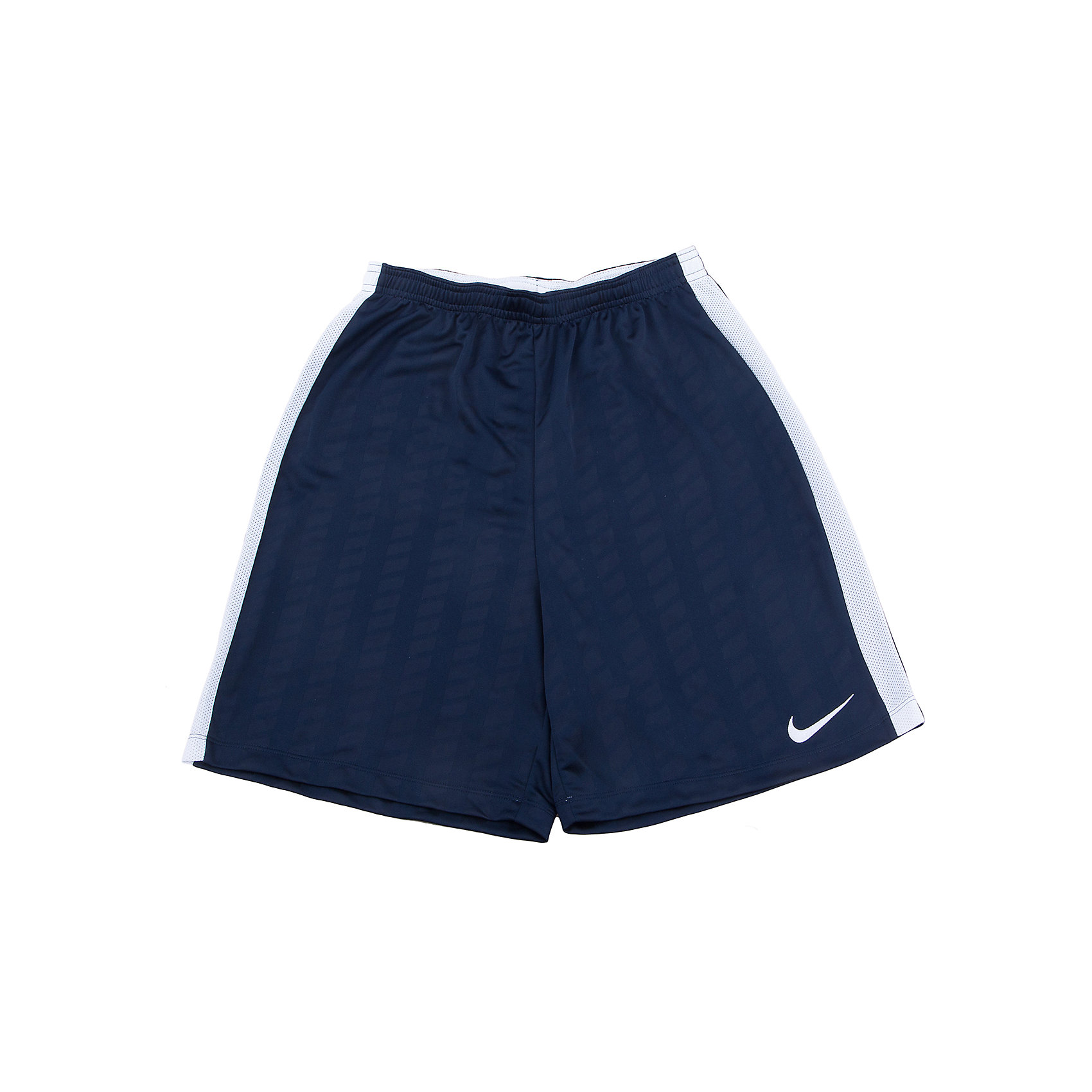 Шорты NIKE Шорты NIKEШорты, бриджи, капри<br>Шорты NIKE<br>Состав:<br>полиэстер 100%<br><br>Ширина мм: 191<br>Глубина мм: 10<br>Высота мм: 175<br>Вес г: 273<br>Цвет: синий<br>Возраст от месяцев: 132<br>Возраст до месяцев: 144<br>Пол: Унисекс<br>Возраст: Детский<br>Размер: 147/158,122/128,158/170,128/134,135/140<br>SKU: 5532759