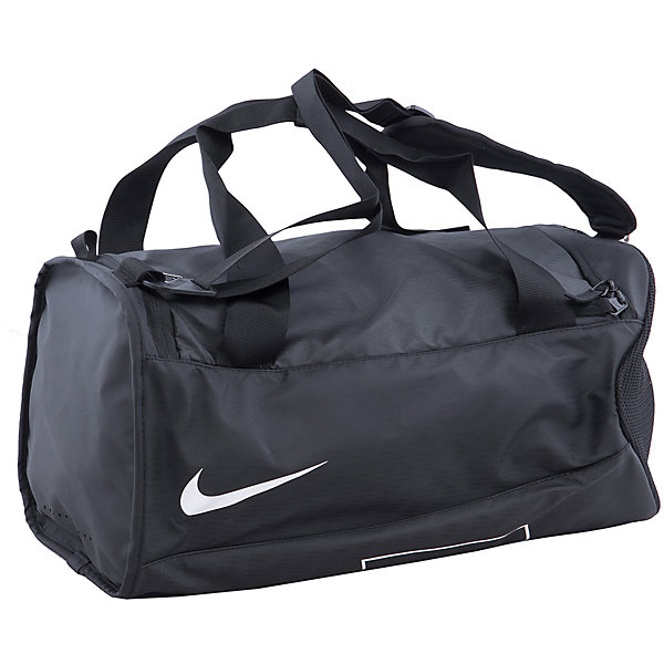 Сумка NIKE Сумка NIKEСпортивные сумки<br>Характеристики товара:<br><br>• цвет: черный<br>• спортивный стиль<br>• состав: 100% полиэстер<br>• декорирована принтом<br>• полиуретановое покрытие дна<br>• большое основное отделение с двойной молнией<br>• съемные регулируемые лямки<br>• отделения для сухой и влажной экипировки<br>• износостойкий материал<br>• коллекция: весна-лето 2017<br>• страна бренда: США<br>• страна изготовитель: Индонезия<br><br>Продукция бренда NIKE известна высоким качеством, уникальным узнаваемым дизайном и проработанными деталями, которые создают удобство при занятиях спортом и долгой ходьбе. <br><br>Уход за такой сумкой прост, она легко чистится и быстро сушится. Дополнена съемными регулируемыми лямками, которые помогут обеспечить комфорт при ношении сумки. <br><br>Вместительные отделения сумки позволяют взять с собой нужные вещи, а разные отделения для сухой и влажной экипировки - незаменимы для спортсменов. Стильно выглядит и хорошо смотрится с одеждой разных цветов и стилей.<br><br>Сумку NIKE (Найк) можно купить в нашем интернет-магазине.<br><br>Ширина мм: 227<br>Глубина мм: 11<br>Высота мм: 226<br>Вес г: 350<br>Цвет: черный<br>Возраст от месяцев: 168<br>Возраст до месяцев: 1188<br>Пол: Унисекс<br>Возраст: Детский<br>Размер: one size<br>SKU: 5532788