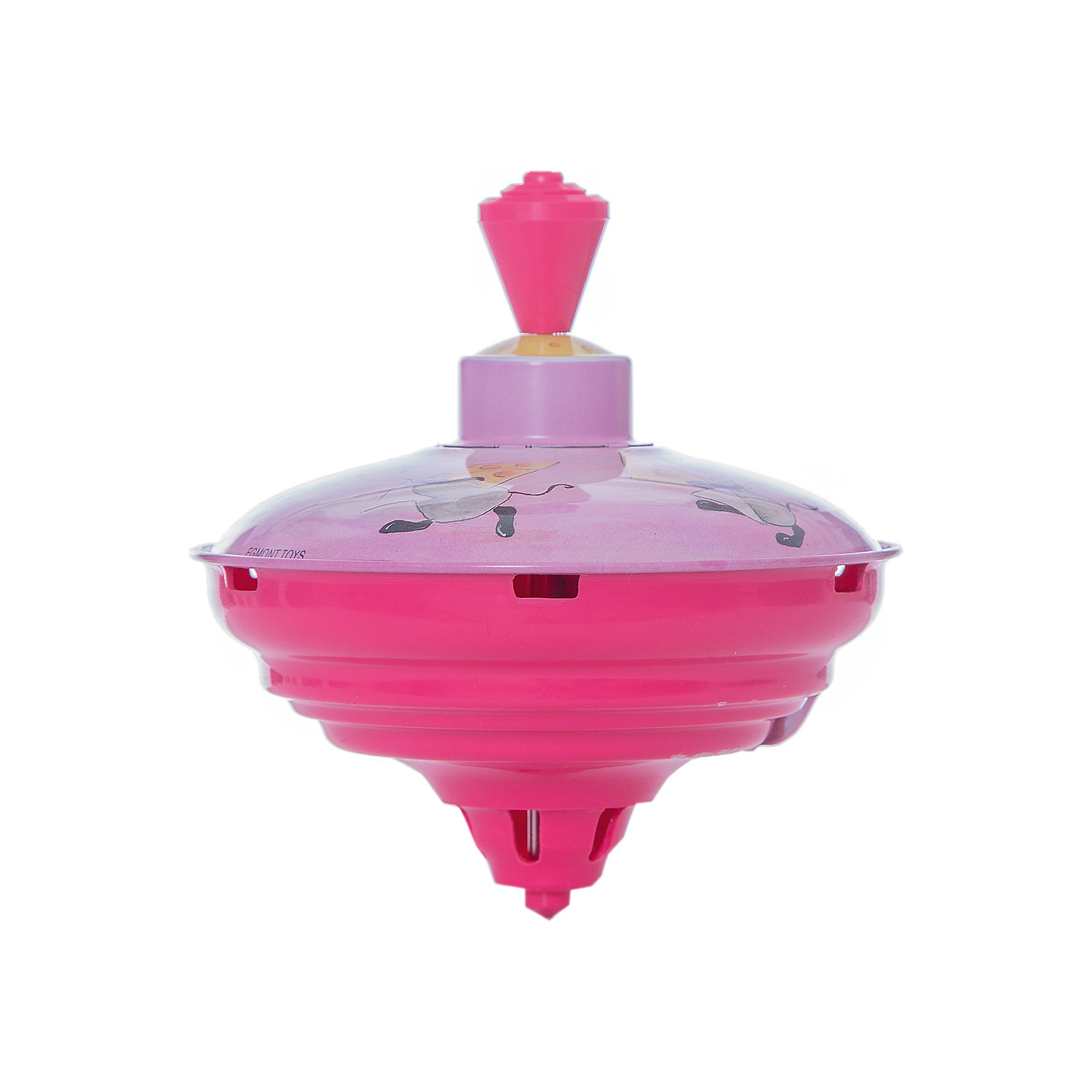 Музыкальная юла Мышки, 13 см (звук), Egmont Toys Музыкальная юла Мышки, 13 см (звук), Egmont ToysЮлы<br>Характеристики:<br><br>• материал: металл, пластик;<br>• тематика рисунка: животные;<br>• диаметр игрушки: 13 см;<br>• вес: 300 г;<br>• размеры: 13х23х14 см;<br>• особенности ухода: влажная и сухая чистка.<br><br>Юла «Мышки», 13 см, Egmont Toys (Эгмонт Тойс) – эта классический волчок.Юла имеет легкий вес и компактный размер, за счет чего даже маленький ребенок без особого труда научится ее вращать.<br><br>Игрушка от Эгмонт Тойс выполнена из материалов, безопасных для здоровья детей. Корпус из легкого металла обеспечивает игрушке долговечность и прочность. Игрушка устойчива к появлению вмятин. <br><br>На корпус юлы яркими красками нанесены рисунки, изображающие мышат с кусочками сыра. При нанесении рисунка были использованы устойчивые краски без запаха, за счет чего игрушка длительное время сохраняет свой внешний вид.<br><br>Юлу «Мышки», 13 см, Egmont Toys можно купить в нашем интернет-магазине.<br><br>Ширина мм: 130<br>Глубина мм: 230<br>Высота мм: 140<br>Вес г: 300<br>Возраст от месяцев: 36<br>Возраст до месяцев: 2147483647<br>Пол: Женский<br>Возраст: Детский<br>SKU: 5544471