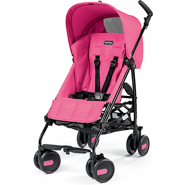Коляска-трость Peg-Perego Pliko Mini с бампером, Mod Pink Коляска-трость Peg-Perego Pliko Mini с бампером, Mod PinkКоляски-трости<br>Характеристики:<br><br>• регулируется наклон спинки, 3 положения;<br>• угол наклона 175 градусов;<br>• длина спального места 87 см;<br>• регулируется подножка, 2 положения;<br>• 5-ти точечные ремни безопасности;<br>• капюшон оснащен смотровым окошком;<br>• бампер съемный, имеется мягкая накладка;<br>• ручки коляски отдельные;<br>• сетчатая корзина для покупок;<br>• узкая колесная база;<br>• сдвоенные колеса коляски, диаметр колес 14,6 см;<br>• передние поворотные с блокировкой, задние с педальной системой ножного тормоза;<br>• тип складывания коляски: трость;<br>• устойчива в сложенном виде, колеса опущены вниз;<br>• материал: алюминий, пластик, полиэстер;<br>• чехлы съемные, можно стирать при температуре 30 градусов;<br>• размер коляски: 84х50х101 см;<br>• размер в сложенном виде: 32х32х94 см;<br>• вес: 5,7 кг.<br><br>Коляску-трость Pliko Mini с бампером, Peg-Perego, Mod Pink можно купить в нашем интернет-магазине.<br><br>Ширина мм: 470<br>Глубина мм: 290<br>Высота мм: 1025<br>Вес г: 7600<br>Возраст от месяцев: 6<br>Возраст до месяцев: 36<br>Пол: Унисекс<br>Возраст: Детский<br>SKU: 5546228
