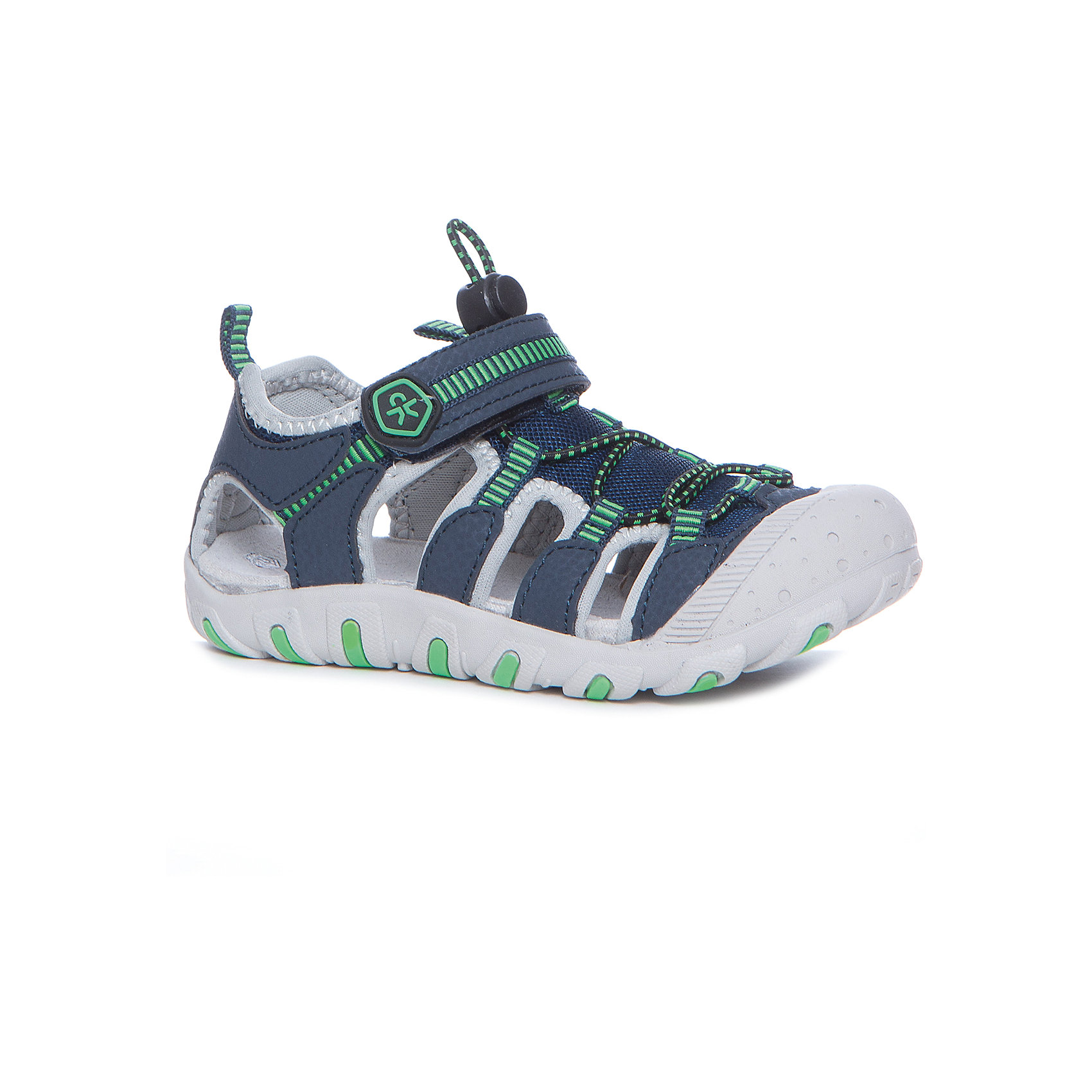 Сандалии Color Kids Сандалии Color KidsСандалии<br>Характеристики товара:<br><br>• цвет: голубой<br>• тип сандалей: закрытые<br>• состав: текстиль, <br>• подршва: полиуретан<br>• страна производства: Китай<br>• страна бренда: Дания<br><br>Эти стильные и удобные сандалии сделаны из прочного и легкого материала, поэтому отлично подойдут для прогулки летом. <br><br>Они комфортно сидят и обеспечивает ребенку необходимое удобство. Очень стильно смотрятся. Отличный вариант качественной обуви от проверенного производителя!<br><br>Сандалии от датского бренда Color Kids (Колор кидз) можно купить в нашем интернет-магазине.<br><br>Ширина мм: 219<br>Глубина мм: 154<br>Высота мм: 121<br>Вес г: 343<br>Цвет: голубой<br>Возраст от месяцев: 132<br>Возраст до месяцев: 144<br>Пол: Унисекс<br>Возраст: Детский<br>Размер: 35,28,29,30,31,32,33,34<br>SKU: 5557345