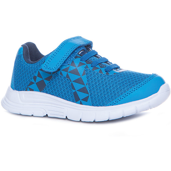 Кроссовки Color Kids Кроссовки Color KidsКроссовки<br>Характеристики товара:<br><br>• цвет: голубой<br>• материал верха: текстиль, ИК<br>• подошва: ТПР, ЭВА<br>• застежка: липучка<br>• яркие <br>• эластичная шнуровка <br>• защита носка и пятки<br>• сезон: демисезон<br>• температурный режим: +10 до +20<br>• страна производства: Китай<br>• страна бренда: Дания<br><br>Эти стильные и удобные кроссовки сделаны из прочного и легкого материала, поэтому отлично подойдут для теплой погоды в весенне-летний сезон. <br><br>Модель подойдет длязанятий спортом на открытом воздухе или в зале.<br><br>Одежду и обувь от датского бренда Color Kids уже успели оценить многие потребители по всему миру! <br><br>Подарите своем у ребенку модную и комфортную одежду от известного бренда!<br><br>Кроссовки для девочки от датского бренда Color Kids (Колор кидз) можно купить в нашем интернет-магазине.<br><br>Ширина мм: 250<br>Глубина мм: 150<br>Высота мм: 150<br>Вес г: 250<br>Цвет: голубой<br>Возраст от месяцев: 24<br>Возраст до месяцев: 36<br>Пол: Унисекс<br>Возраст: Детский<br>Размер: 26,33,32,31,30,29,28,27<br>SKU: 5557397