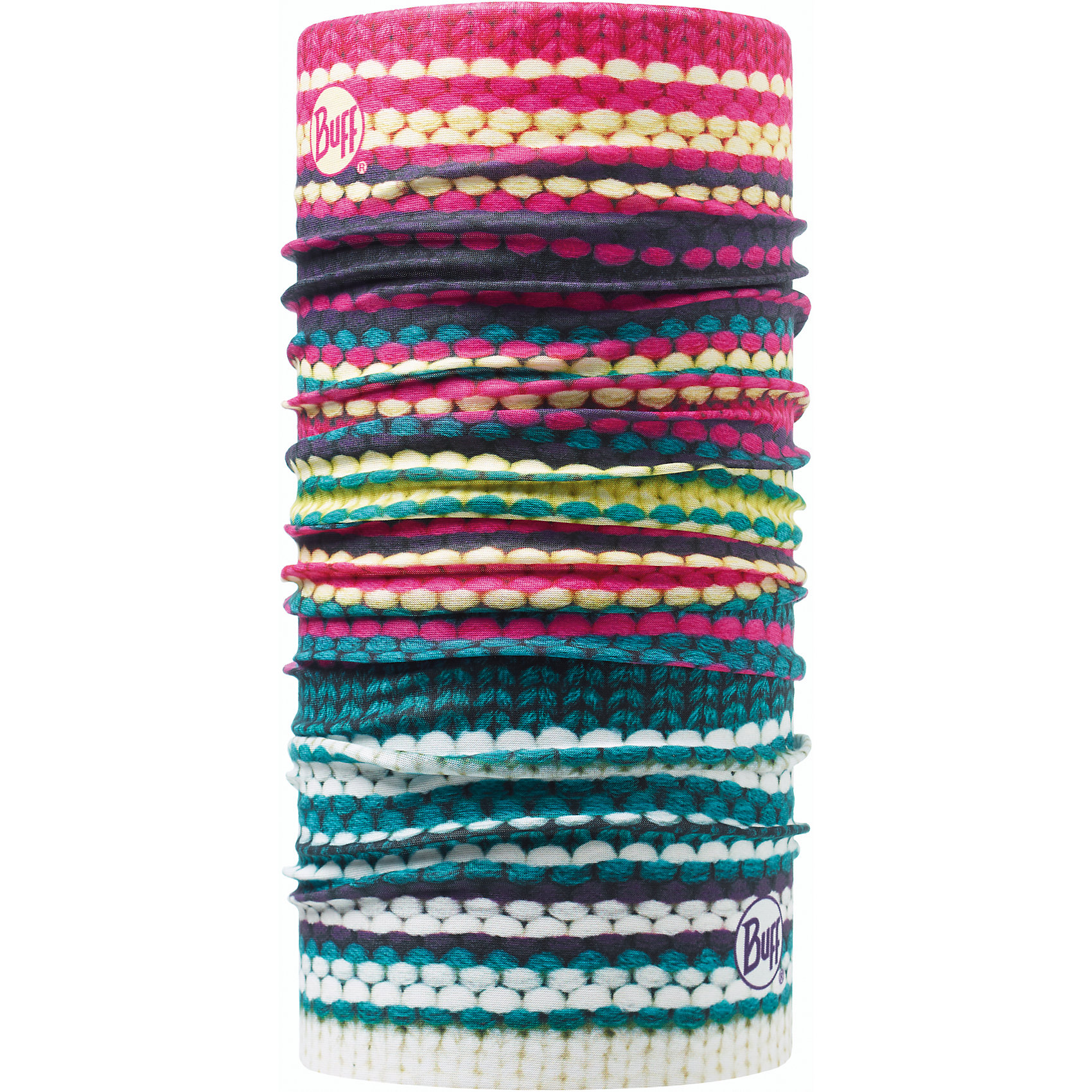 Бандана BUFF Бандана BUFFГоловные уборы<br>Бандана BUFF <br>Бесшовная бандана-труба из специальной серии Original BUFF. Original BUFF - самый популярный универсальный головной убор из всех серий. <br><br>Сделан из микрофибры - защищает от ветра, пыли, влаги и ультрафиолета. Контролирует микроклимат в холодную и теплую погоду, отводит влагу. Ткань обработана ионами серебра, обеспечивающими длительный антибактериальный эффект и предотвращающими появление запаха. Допускается машинная и ручная стирка при 30-40градусах. Материал не теряет цвет и эластичность, не требует глажки. <br><br>Original BUFF можно носить на шее и на голове, как шейный платок, маску, бандану, шапку и подшлемник. <br><br>Свойства материала позволяют использовать бандану Original BUFF в любое время года, при занятиях любым видом спорта, активного отдыха, туризма или рыбалки.<br>Состав:<br>Полиэстер 100%<br><br>Ширина мм: 89<br>Глубина мм: 117<br>Высота мм: 44<br>Вес г: 155<br>Цвет: розовый<br>Возраст от месяцев: 84<br>Возраст до месяцев: 1188<br>Пол: Унисекс<br>Возраст: Детский<br>Размер: one size<br>SKU: 5568577