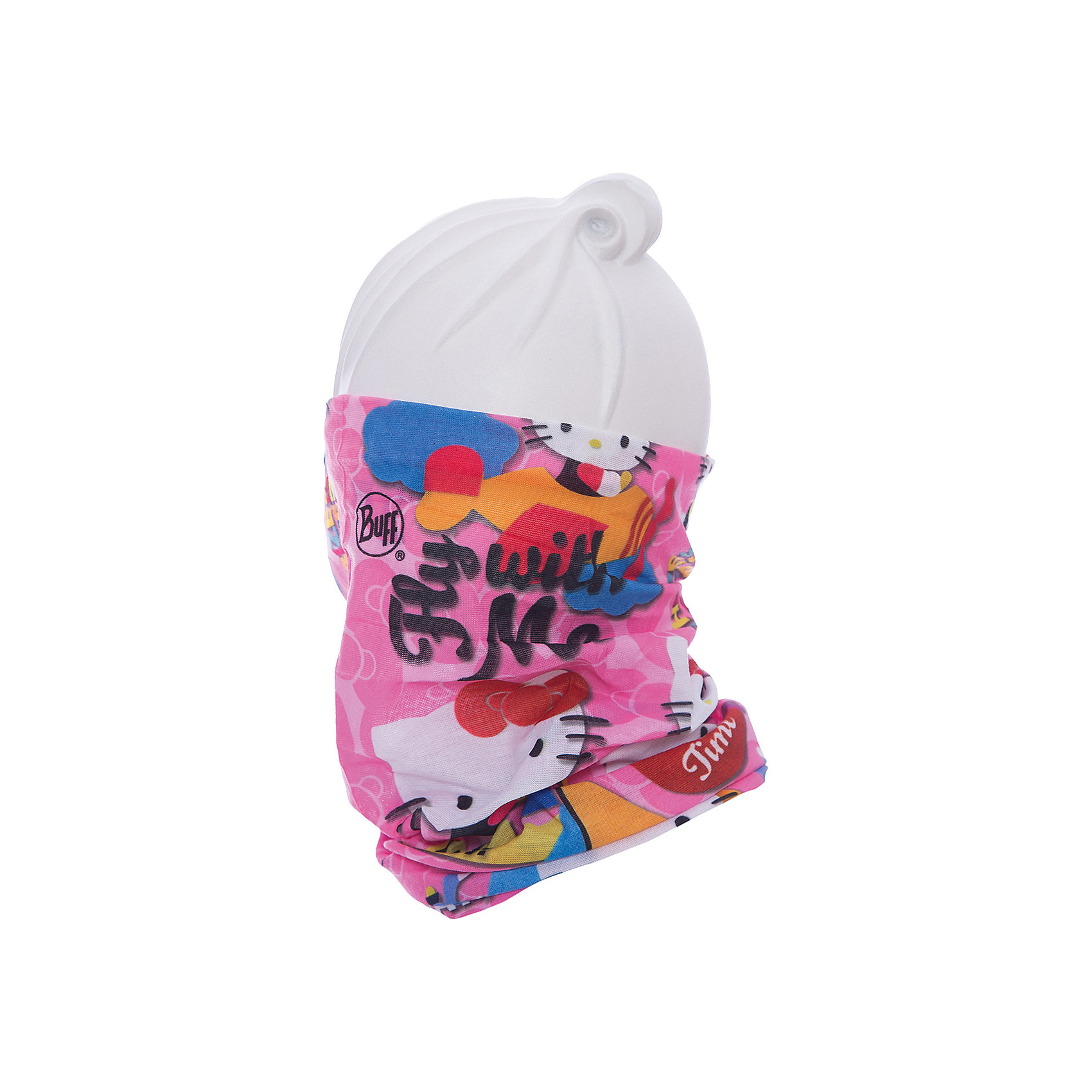 Бандана BUFF Бандана BUFFГоловные уборы<br>Бандана BUFF <br>Бесшовная бандана-труба из специальной серии Original BUFF. Original BUFF - самый популярный универсальный головной убор из всех серий. <br><br>Сделан из микрофибры - защищает от ветра, пыли, влаги и ультрафиолета. Контролирует микроклимат в холодную и теплую погоду, отводит влагу. Ткань обработана ионами серебра, обеспечивающими длительный антибактериальный эффект и предотвращающими появление запаха. Допускается машинная и ручная стирка при 30-40градусах. Материал не теряет цвет и эластичность, не требует глажки. <br><br>Original BUFF можно носить на шее и на голове, как шейный платок, маску, бандану, шапку и подшлемник. <br><br>Свойства материала позволяют использовать бандану Original BUFF в любое время года, при занятиях любым видом спорта, активного отдыха, туризма или рыбалки.<br>Состав:<br>Полиэстер 100%<br><br>Ширина мм: 89<br>Глубина мм: 117<br>Высота мм: 44<br>Вес г: 155<br>Цвет: розовый<br>Возраст от месяцев: 84<br>Возраст до месяцев: 1188<br>Пол: Унисекс<br>Возраст: Детский<br>Размер: one size<br>SKU: 5568661