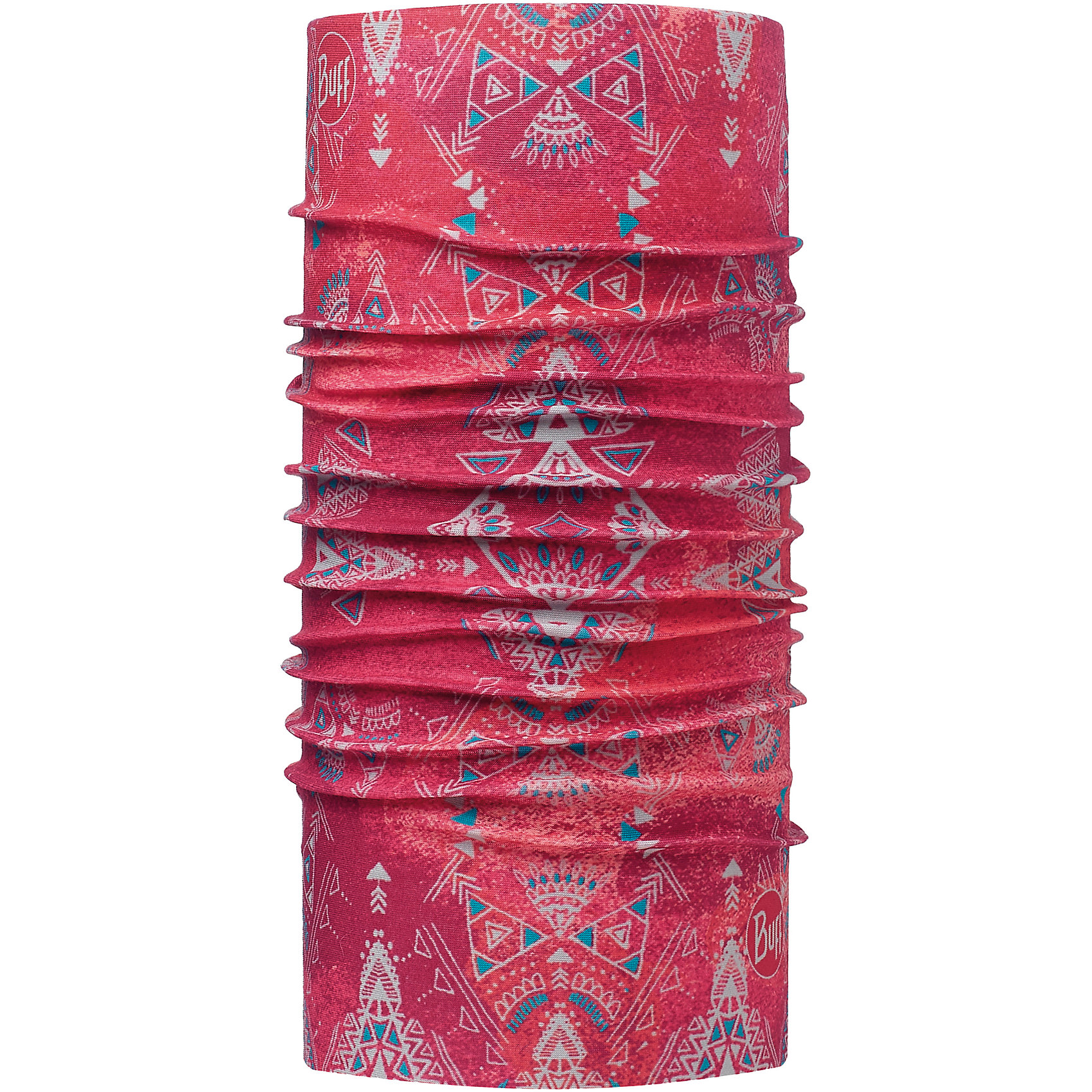 Бандана BUFF Бандана BUFFГоловные уборы<br>Бандана BUFF <br>Бесшовная бандана-труба из специальной серии Original BUFF. Original BUFF - самый популярный универсальный головной убор из всех серий. <br><br>Сделан из микрофибры - защищает от ветра, пыли, влаги и ультрафиолета. Контролирует микроклимат в холодную и теплую погоду, отводит влагу. Ткань обработана ионами серебра, обеспечивающими длительный антибактериальный эффект и предотвращающими появление запаха. Допускается машинная и ручная стирка при 30-40градусах. Материал не теряет цвет и эластичность, не требует глажки. <br><br>Original BUFF можно носить на шее и на голове, как шейный платок, маску, бандану, шапку и подшлемник. <br><br>Свойства материала позволяют использовать бандану Original BUFF в любое время года, при занятиях любым видом спорта, активного отдыха, туризма или рыбалки.<br>Состав:<br>Полиэстер 100%<br><br>Ширина мм: 89<br>Глубина мм: 117<br>Высота мм: 44<br>Вес г: 155<br>Цвет: розовый<br>Возраст от месяцев: 84<br>Возраст до месяцев: 1188<br>Пол: Унисекс<br>Возраст: Детский<br>Размер: one size<br>SKU: 5568685