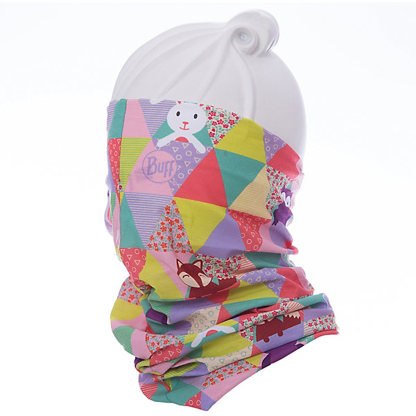 Бандана BUFF Бандана BUFFГоловные уборы<br>Бандана BUFF <br>Многофункциональный и легкий детский BUFF. Дышащий материал Coolmax Extreme превосходно охлаждает в жаркую погоду и блокирует 95% вредных ультрафиолетовых лучей. <br><br>Особенности:<br><br>- бесшовная технология<br>- Coolmax Extreme - дышащий материал для активного образа жизни и профессионального спорта <br>- 95% УФ-защита<br>- воздухопроницаемость и контроль влажности<br>- Polygiene® препятствует размножению бактерий и предотвращает появление запахов<br>- 100% полиэстер<br>Состав:<br>Полиэстер 100%<br><br>Ширина мм: 89<br>Глубина мм: 117<br>Высота мм: 44<br>Вес г: 155<br>Цвет: розовый<br>Возраст от месяцев: 84<br>Возраст до месяцев: 1188<br>Пол: Унисекс<br>Возраст: Детский<br>Размер: one size<br>SKU: 5568789