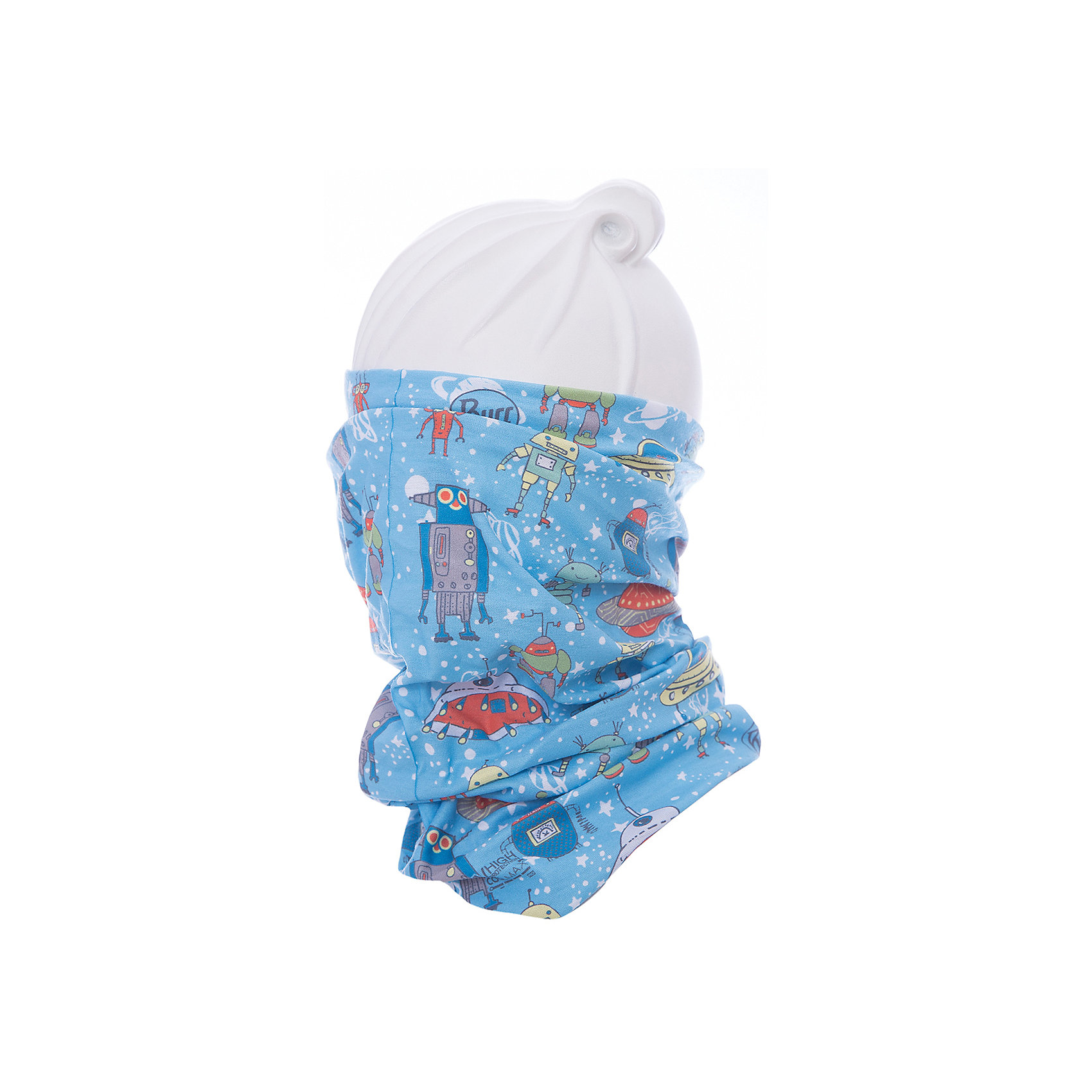 Бандана BUFF Бандана BUFFГоловные уборы<br>Бандана BUFF <br>Многофункциональный и легкий детский BUFF. Дышащий материал Coolmax Extreme превосходно охлаждает в жаркую погоду и блокирует 95% вредных ультрафиолетовых лучей. <br><br>Особенности:<br><br>- бесшовная технология<br>- Coolmax Extreme - дышащий материал для активного образа жизни и профессионального спорта <br>- 95% УФ-защита<br>- воздухопроницаемость и контроль влажности<br>- Polygiene® препятствует размножению бактерий и предотвращает появление запахов<br>- 100% полиэстер<br>Состав:<br>Полиэстер 100%<br><br>Ширина мм: 89<br>Глубина мм: 117<br>Высота мм: 44<br>Вес г: 155<br>Цвет: голубой<br>Возраст от месяцев: 84<br>Возраст до месяцев: 1188<br>Пол: Унисекс<br>Возраст: Детский<br>Размер: one size<br>SKU: 5568791