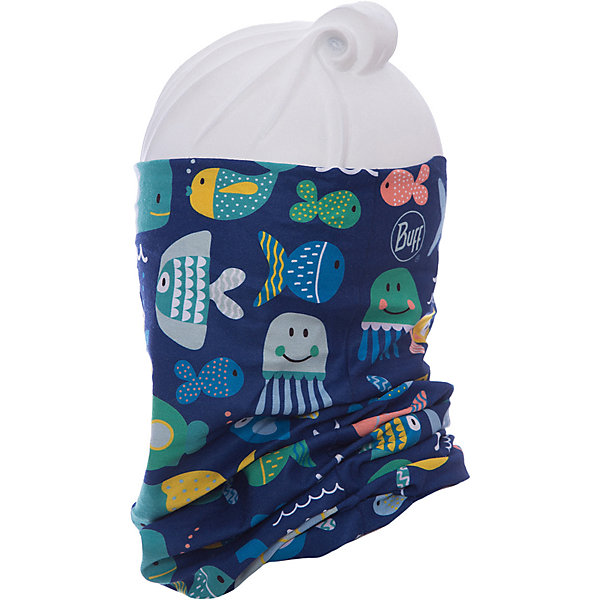 Бандана BUFF Бандана BUFFГоловные уборы<br>Бандана BUFF <br>Многофункциональный и легкий детский BUFF. Дышащий материал Coolmax Extreme превосходно охлаждает в жаркую погоду и блокирует 95% вредных ультрафиолетовых лучей. <br><br>Особенности:<br><br>- бесшовная технология<br>- Coolmax Extreme - дышащий материал для активного образа жизни и профессионального спорта <br>- 95% УФ-защита<br>- воздухопроницаемость и контроль влажности<br>- Polygiene® препятствует размножению бактерий и предотвращает появление запахов<br>- 100% полиэстер<br>Состав:<br>Полиэстер 100%<br><br>Ширина мм: 89<br>Глубина мм: 117<br>Высота мм: 44<br>Вес г: 155<br>Цвет: синий<br>Возраст от месяцев: 84<br>Возраст до месяцев: 1188<br>Пол: Унисекс<br>Возраст: Детский<br>Размер: one size<br>SKU: 5568793