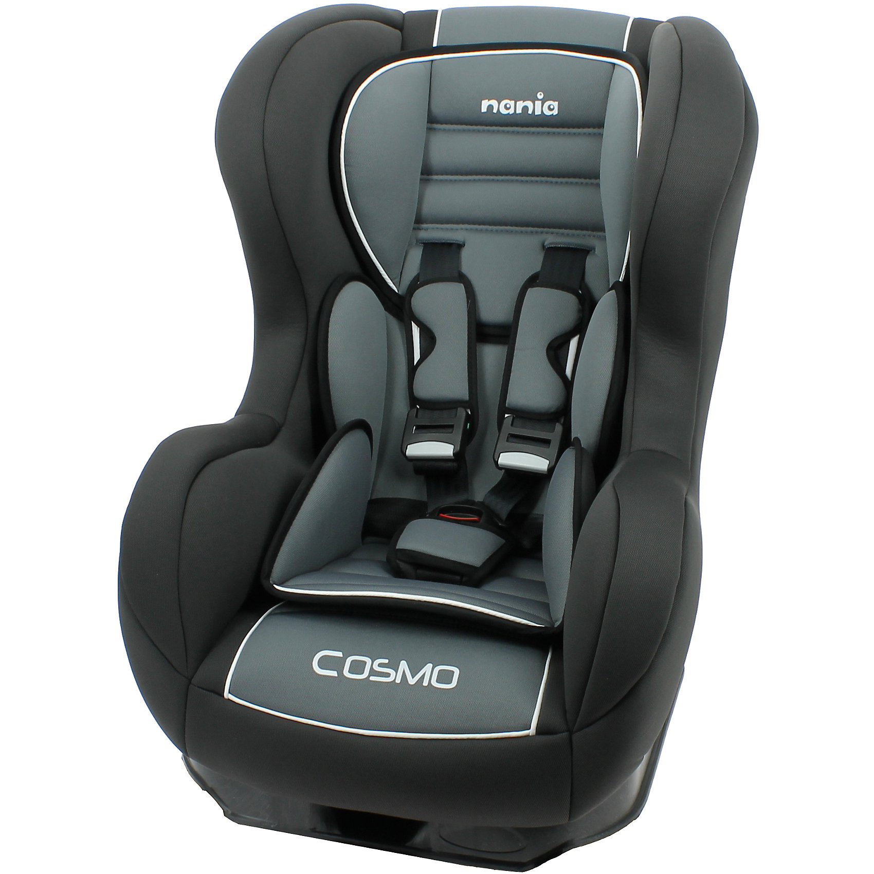 Автокресло Nania Cosmo SP LX ISOFIX, 0-18кг, agora storm Автокресло Nania Cosmo SP LX ISOFIX, 0-18кг, agora stormГруппа 0+, 1 (До 18 кг)<br>Характеристики:<br><br>• группа: 0/1;<br>• вес ребенка: до 18 кг;<br>• возраст ребенка: от рождения до 4-х лет;<br>• способ установки: до 9 кг – против хода движения, 9-18 кг – по ходу движения;<br>• способ крепления: Isofix;<br>• сиденье помещено на специальную платформу;<br>• наличие мягкого анатомического вкладыша с подголовником;<br>• регулируемый угол наклона спинки: 5 положений включая положение «полулежа»;<br>• 5-ти точечные ремни безопасности оснащены мягкими плечевыми накладками;<br>• усиленная боковая защита SP - Side Protection;<br>• съемные чехлы, стирка при температуре 30 градусов;<br>• материал: пластик, полиэстер;<br>• размеры автокресла: 54х45х61 см;<br>• размер сиденья: 31х31 см;<br>• высота спинки: 55 см;<br>• вес автокресла: 5,7 кг;<br>• стандарт безопасности: ECE R44/04.<br><br>Автокресло Cosmo SP LX ISOFIX, 0-18кг, Nania, agora storm можно купить в нашем интернет-магазине.<br><br>Ширина мм: 440<br>Глубина мм: 540<br>Высота мм: 640<br>Вес г: 9380<br>Возраст от месяцев: 0<br>Возраст до месяцев: 48<br>Пол: Унисекс<br>Возраст: Детский<br>SKU: 5569326