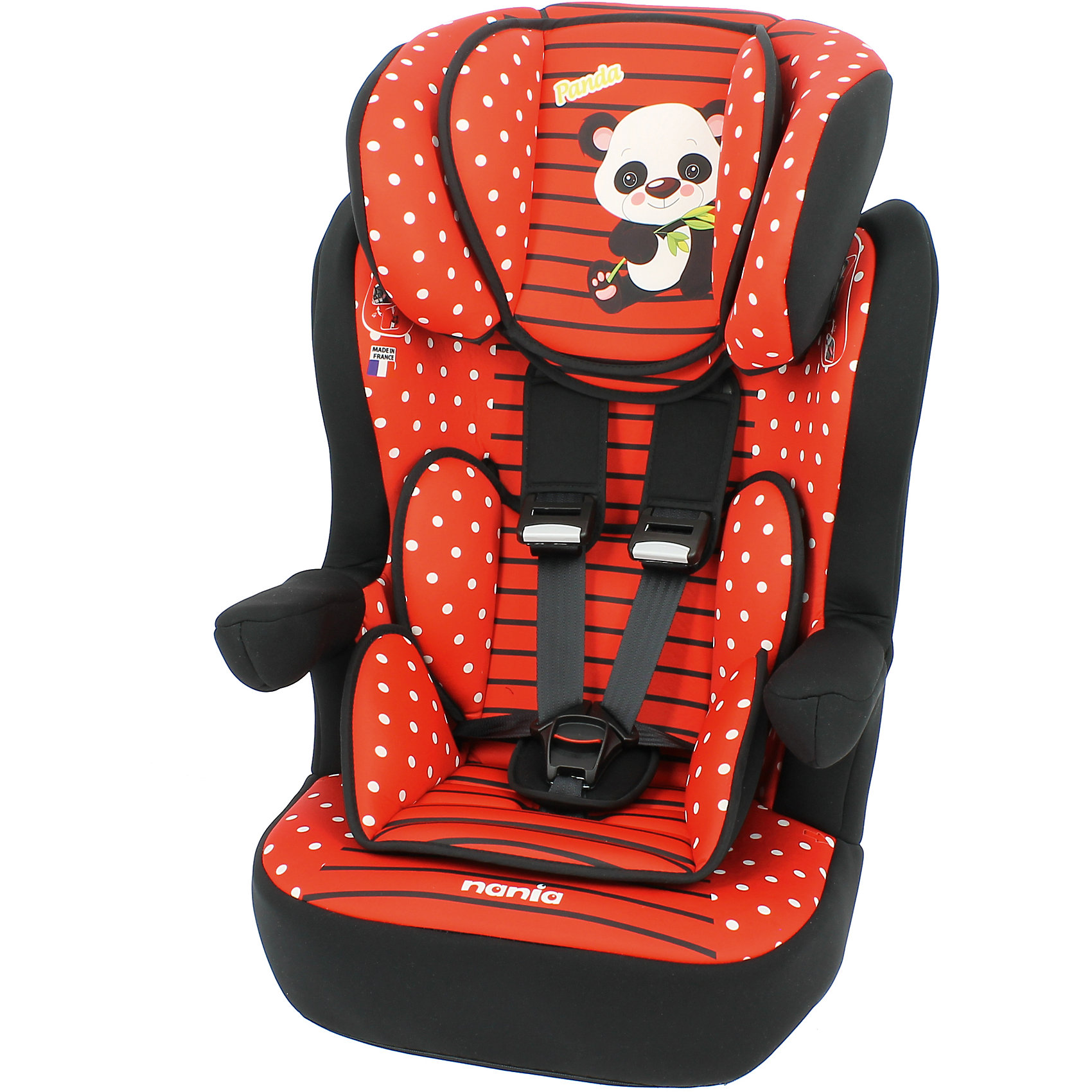 Автокресло Nania Imax SP, 9-36кг, panda red Автокресло Nania Imax SP, 9-36кг, panda redГруппа 1-2-3 (От 9 до 36 кг)<br>Автокресло nania Imax SP (наня Аймакс ЭсПэ) относится к группе 1/2/3, от 8 месяцев до 12 лет (9 - 36 кг). Соответствует стандартам ECE R44/04.<br><br>Ширина мм: 450<br>Глубина мм: 500<br>Высота мм: 710<br>Вес г: 4530<br>Возраст от месяцев: 8<br>Возраст до месяцев: 144<br>Пол: Унисекс<br>Возраст: Детский<br>SKU: 5569345