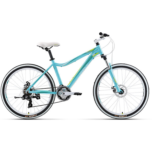 Велосипед Edelweiss 1.0 D, 17 дюймов, голубо-зеленый, Welt