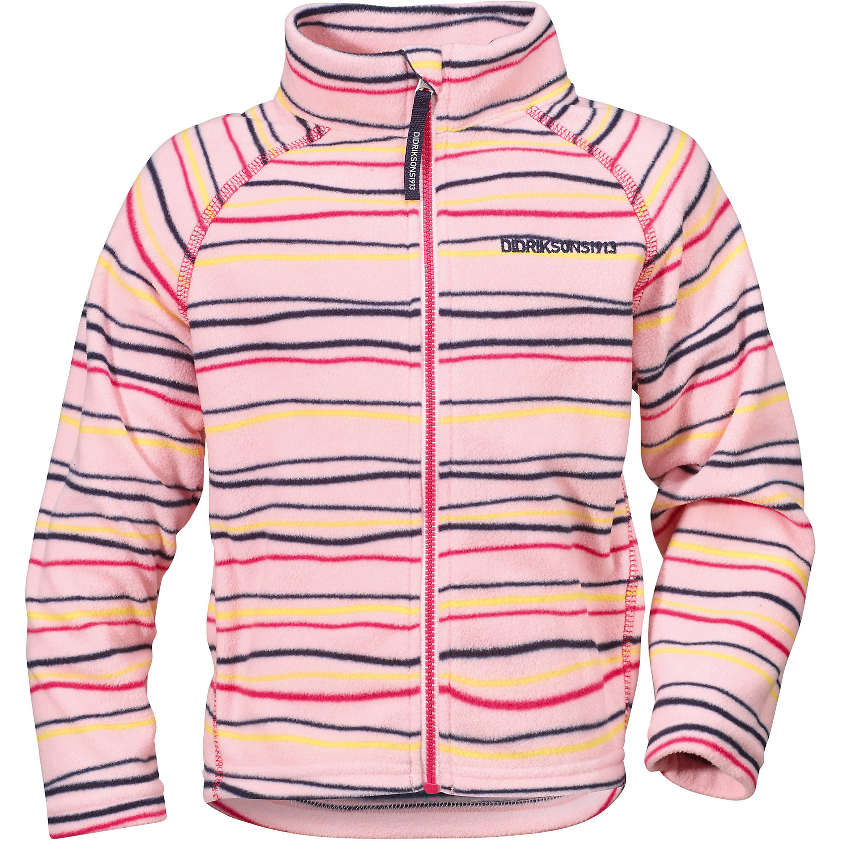 Толстовка MONTE KIDS PRINT для девочки DIDRIKSONS Толстовка MONTE KIDS PRINT для девочки DIDRIKSONSФлис и термобелье<br>Толстовка из тонкого флиса. Мягкий и комфортный флис обладает хорошими теплоизоляционными свойствами, которые сохраняются даже во влажном состоянии. Этот материал прост в уходе (допускается стирка в машине). Весной и летом эта модель будет работать как самостоятельная верхняя одежда, а в ненастную погоду ее можно использовать как утепляющий слой под водонепроницаемую верхнюю одежду.<br>Состав:<br>100% полиэстер<br><br>Ширина мм: 356<br>Глубина мм: 10<br>Высота мм: 245<br>Вес г: 519<br>Цвет: розовый<br>Возраст от месяцев: 12<br>Возраст до месяцев: 18<br>Пол: Женский<br>Возраст: Детский<br>Размер: 80,120,110,100,130,90<br>SKU: 5576839