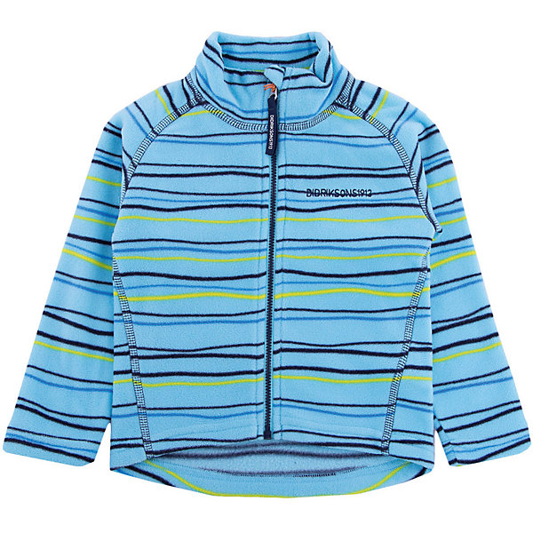 Толстовка MONTE KIDS PRINT для мальчика DIDRIKSONS Толстовка MONTE KIDS PRINT для мальчика DIDRIKSONSТолстовки<br>Толстовка из тонкого флиса. Мягкий и комфортный флис обладает хорошими теплоизоляционными свойствами, которые сохраняются даже во влажном состоянии. Этот материал прост в уходе (допускается стирка в машине). Весной и летом эта модель будет работать как самостоятельная верхняя одежда, а в ненастную погоду ее можно использовать как утепляющий слой под водонепроницаемую верхнюю одежду.<br>Состав:<br>100% полиэстер<br><br>Ширина мм: 356<br>Глубина мм: 10<br>Высота мм: 245<br>Вес г: 519<br>Цвет: голубой<br>Возраст от месяцев: 72<br>Возраст до месяцев: 84<br>Пол: Мужской<br>Возраст: Детский<br>Размер: 120,110,140,130,80,100,90<br>SKU: 5576846