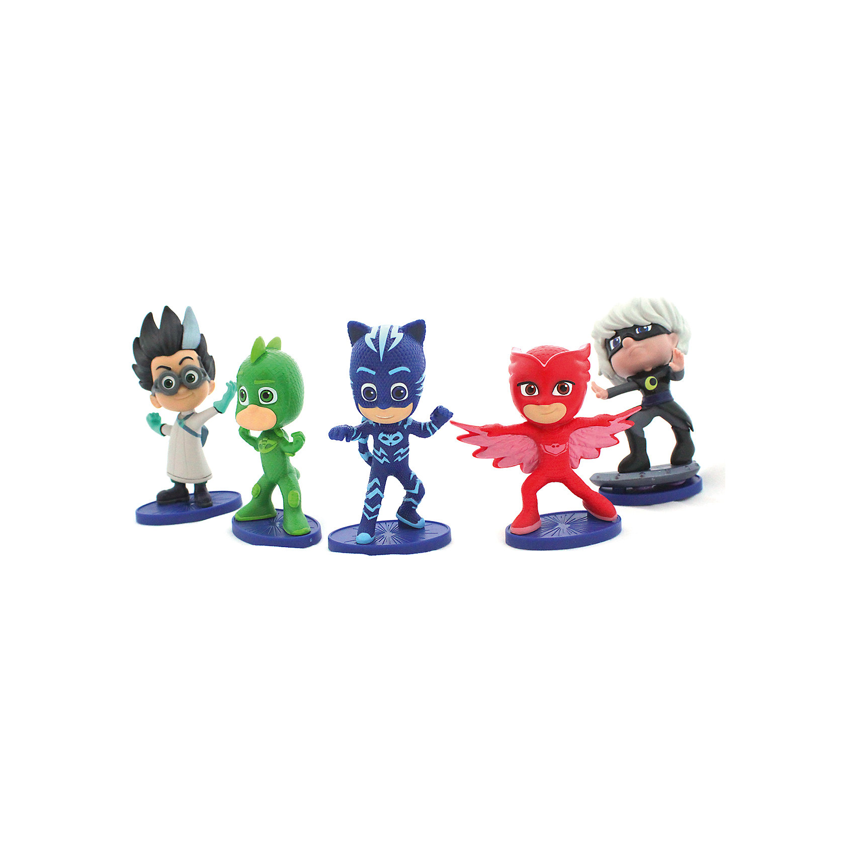 Игровой набор Герои в Масках, 5 фигурок, 8 см. Игровой набор Герои в Масках, 5 фигурок, 8 см.Любимые герои<br>Юные поклонники мультфильма Герои в масках будут счастливы, когда получат в подарок набор из 5-ти фигурок любимых персонажей. Играя с ними, дети будут весело проводить время, развивая воображение, речь и навыки общения.
<br>В наборе Герои в масках 5 фигурок высотой 8 см с подвижными ручками и ножками. Игрушки выполнены из качественного пластика. Товар сертифицирован. Упаковка - блистер.<br><br>Ширина мм: 305<br>Глубина мм: 150<br>Высота мм: 80<br>Вес г: 321<br>Возраст от месяцев: 36<br>Возраст до месяцев: 2147483647<br>Пол: Унисекс<br>Возраст: Детский<br>SKU: 5577974