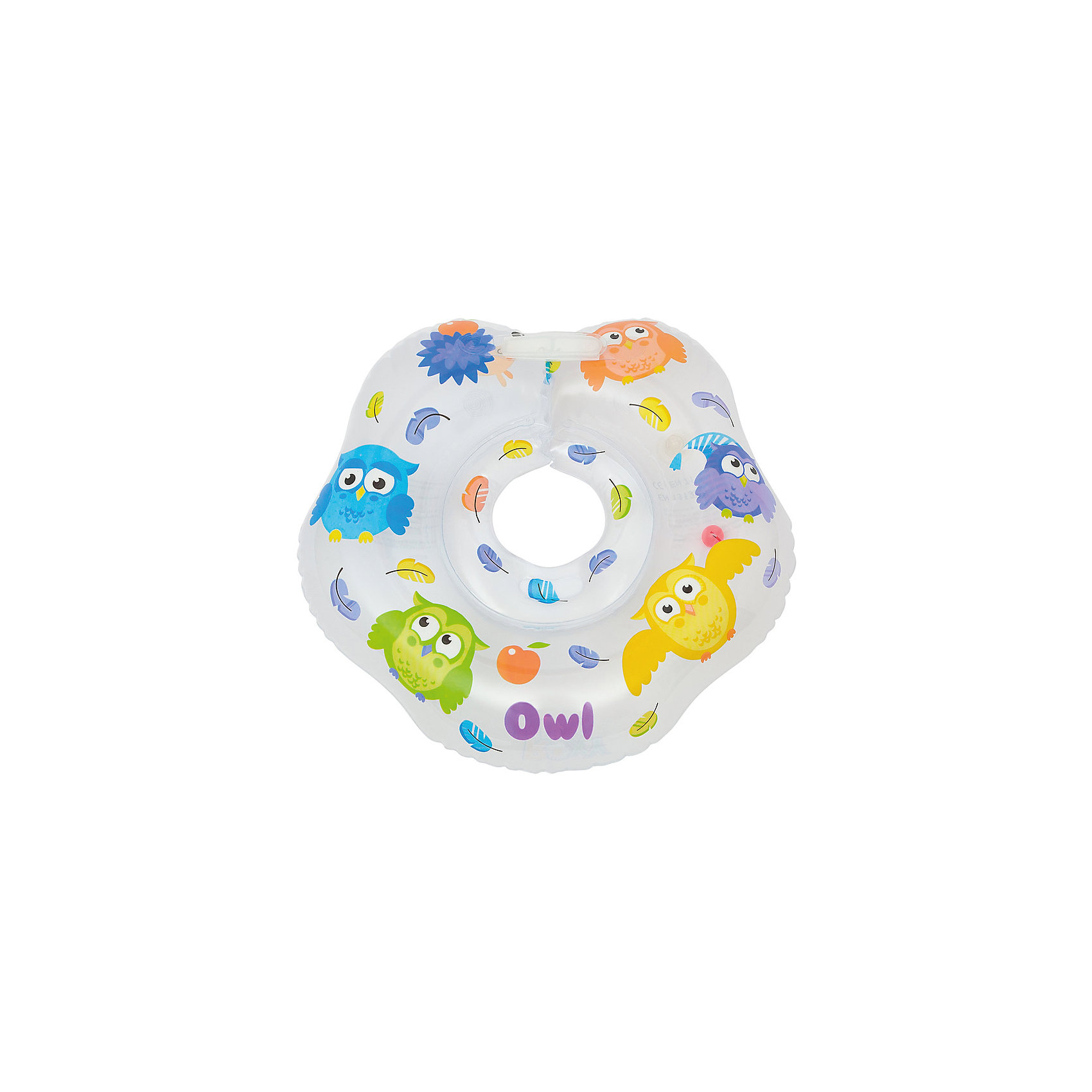 Круг на шею для купания Owl, Roxy-Kids Круг на шею для купания Owl, Roxy-KidsКруги для купания малыша<br>Круг на шею для купания OWL ROXY-KIDS создан для самых маленьких детей. Родители оценят безопасность круга, гипоаллергенный материал и удобство в использовании. Малыши приходят в восторг от ярких, крупных рисунков на поверхности круга. Круг OWL Roxy может ежедневно использоваться детьми, которые весят не больше восемнадцати килограммов.<br><br>Преимущества круга:<br><br>- удобная выемка для нежного подбородка младенца;<br><br>- внутренний диаметр круга регулируется специальной застежкой и карабином!<br><br>- фирменный гладкий внутренний шов круга не травмирует на шею ребенка;<br><br>Набираем ванну, надеваем круг, фиксируем застежки и — вперед к новым приключениям! Малыш может плавать самостоятельно, родители лишь контролируют процесс и направляют свое чадо! <br><br>Общие характеристики<br>Материал<br>...........................................................................................<br>ПВХ<br><br>Ширина мм: 150<br>Глубина мм: 5<br>Высота мм: 150<br>Вес г: 200<br>Возраст от месяцев: 0<br>Возраст до месяцев: 18<br>Пол: Унисекс<br>Возраст: Детский<br>SKU: 5578869