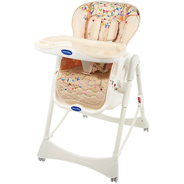 Стульчик для кормления Wonder, Sweet Baby, Land Oval Стульчик для кормления Wonder, Sweet Baby, Land OvalСтульчики для кормления<br>Характеристики товара:<br><br>• цвет: Land Oval<br>• используется в качестве стульчика для кормления или шезлонга для сна<br>• наклон спинки регулируется, устанавливается в горизонтальное положение<br>• регулируемая по высоте спинка (5 уровней)<br>• сетчато-текстильная корзина для аксессуаров<br>• 5-точечные ремни безопасности с надежным замком и мягкими накладками<br>• 3 позиции глубины подноса<br>• съемная верхняя накладка на поднос и 2 углубления для бутылочек<br>• 4 колеса со стоперами<br>• компактные размеры и устойчивость в сложенном виде<br>• возраст: от 0 месяцев<br>• материал рамы: металл, пластик<br>• страна производства: Китай<br>• вес: 11 кг<br>• размер упаковки: 48х27.5х73 см<br><br>Стульчик для кормления Sweet Baby Wonder имеет уникальный дизайн, который удачно впишется в Ваш интерьер и окунет ребенка в мир фантазий. <br><br>В подарок к Sweet Baby Wonder идет мягкий вкладыш, который предназначен для удобного и комфортного нахождения новорожденного в стульчике.<br><br>Столешница стульчика для кормления сделана из прочного пластика и имеет отделения для посуды. Разместив стаканчик с водой для ребенка, можно не переживать за то, что что-то может опрокинуться или разлиться.<br><br>Стульчик для кормления Wonder, Sweet Baby, Land Oval можно купить в нашем интернет-магазине.<br><br>Ширина мм: 475<br>Глубина мм: 725<br>Высота мм: 275<br>Вес г: 12500<br>Возраст от месяцев: 0<br>Возраст до месяцев: 36<br>Пол: Унисекс<br>Возраст: Детский<br>SKU: 5583535