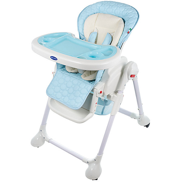 Стульчик для кормления Luxor Classic, Sweet Baby, Blu Стульчик для кормления Luxor Classic, Sweet Baby, BluСтульчики для кормления<br>Характеристика товара:<br><br>• цвет: Blu (голубой)<br>• используется в качестве стульчика для кормления или шезлонга для сна<br>• наклон спинки регулируется, устанавливается в горизонтальное положение<br>• регулируемая по высоте спинка (5 уровней)<br>• угол наклона спинки регулируется (3 положения)<br>• регулируемая длина подножки (3 уровня)<br>• чехол из экокожи<br>• вкладыш из мягкой гипоаллергенной ткани, который легко снимается<br>• сетчато-текстильная корзина для аксессуаров<br>• 5-точечные ремни безопасности с надежным замком и мягкими накладками<br>• 3 позиции глубины и высоты подноса<br>• съемная верхняя накладка на поднос и 2 углубления для посуды<br>• 4 колеса со стоперами<br>• компактные размеры и устойчивость в сложенном виде<br>• возраст: от 0 месяцев<br>• материал рамы: металл, пластик<br>• страна производства: Китай<br>• вес: 15 кг<br>• размер упаковки: 91х30х65 см<br><br>Стульчик для кормления Sweet Baby Luxor Classic с уникальной функцией –<br>ручным механизмом качания!<br><br>Компактный стульчик для кормления теперь может быть и кроваткой – Вы сможете заняться любым делом, параллельно убаюкивая своего малыша.<br><br>Стульчик легко перемещается, а это значит, что Вы сможете убаюкать крошку там, где Вам удобно.<br><br>Стульчик для кормления Luxor Classic, Sweet Baby, Blu можно купить в нашем интернет-магазине.<br><br>Ширина мм: 640<br>Глубина мм: 910<br>Высота мм: 300<br>Вес г: 17400<br>Возраст от месяцев: 0<br>Возраст до месяцев: 36<br>Пол: Унисекс<br>Возраст: Детский<br>SKU: 5583540