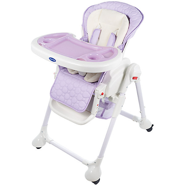 Стульчик для кормления Luxor Classic, Sweet Baby, Lilla Стульчик для кормления Luxor Classic, Sweet Baby, LillaСтульчики для кормления<br>Характеристика товара:<br><br>• цвет: Lilla (сиреневый)<br>• используется в качестве стульчика для кормления или шезлонга для сна<br>• наклон спинки регулируется, устанавливается в горизонтальное положение<br>• регулируемая по высоте спинка (5 уровней)<br>• угол наклона спинки регулируется (3 положения)<br>• регулируемая длина подножки (3 уровня)<br>• чехол из экокожи<br>• вкладыш из мягкой гипоаллергенной ткани, который легко снимается<br>• сетчато-текстильная корзина для аксессуаров<br>• 5-точечные ремни безопасности с надежным замком и мягкими накладками<br>• 3 позиции глубины и высоты подноса<br>• съемная верхняя накладка на поднос и 2 углубления для посуды<br>• 4 колеса со стоперами<br>• компактные размеры и устойчивость в сложенном виде<br>• возраст: от 0 месяцев<br>• материал рамы: металл, пластик<br>• страна производства: Китай<br>• вес: 15 кг<br>• размер упаковки: 91х30х65 см<br><br>Стульчик для кормления Sweet Baby Luxor Classic с уникальной функцией –<br>ручным механизмом качания!<br><br>Компактный стульчик для кормления теперь может быть и кроваткой – Вы сможете заняться любым делом, параллельно убаюкивая своего малыша.<br><br>Стульчик легко перемещается, а это значит, что Вы сможете убаюкать крошку там, где Вам удобно.<br><br>Стульчик для кормления Luxor Classic, Sweet Baby, Lilla можно купить в нашем интернет-магазине.<br><br>Ширина мм: 640<br>Глубина мм: 910<br>Высота мм: 300<br>Вес г: 17400<br>Возраст от месяцев: 0<br>Возраст до месяцев: 36<br>Пол: Унисекс<br>Возраст: Детский<br>SKU: 5583541