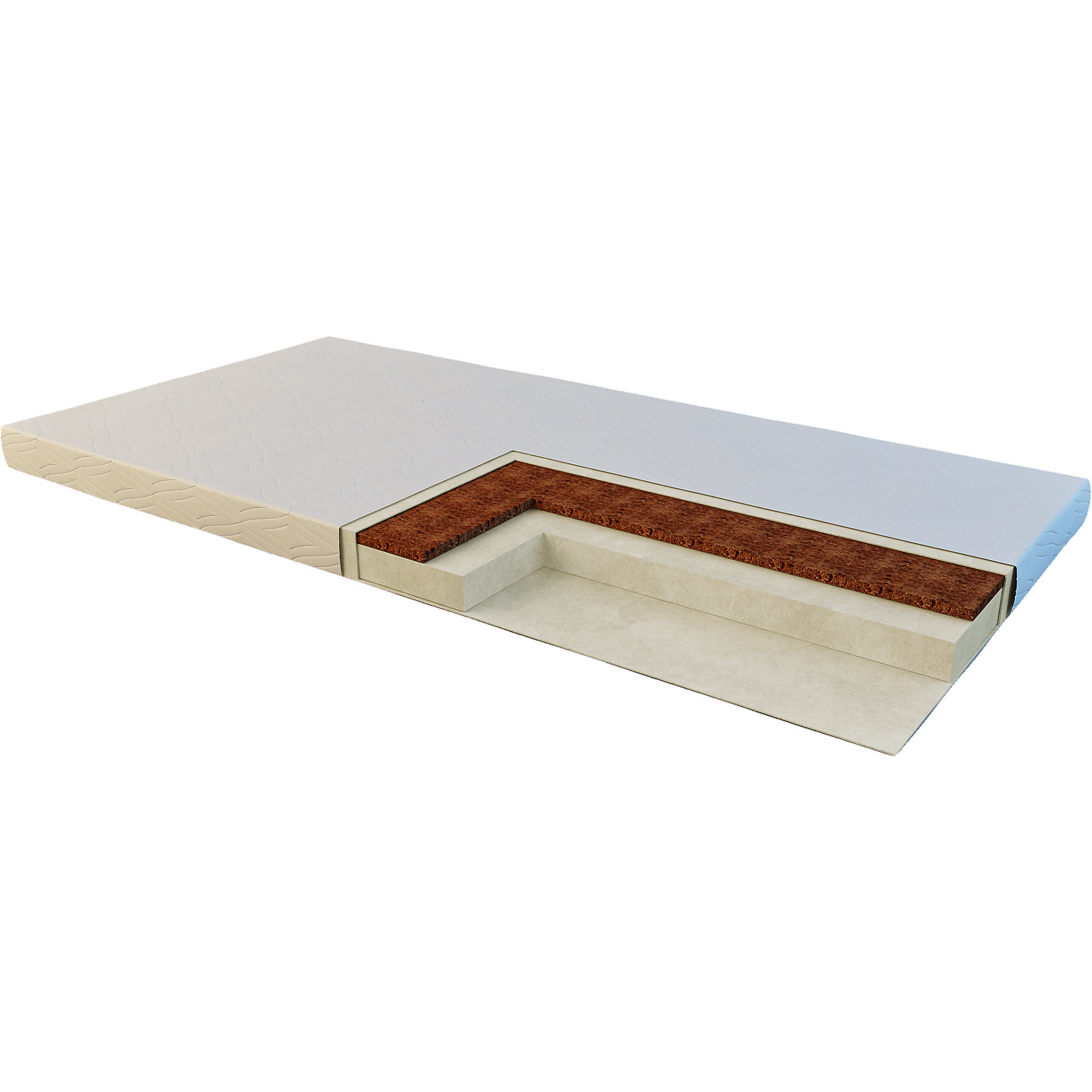 Матрас в кроватку COCOS Comfort, Sweet Baby Матрас в кроватку COCOS Comfort, Sweet BabyМатрасы<br>Характеристики товара:<br><br>• наполнение: кокосовая койра, HOLLCON<br>• адаптация под анатомические особенности<br>• двухстороняя жесткость<br>• не удерживает влагу<br>• не сохраняет запах<br>• гипоаллергенная ткань<br>• размер: 119х57х9 см<br>• страна бренда: Италия<br><br>Sweet Baby COCOS Comfort настолько мягкий и комфортный, что сон на нем будет сладким и безмятежным. Не вызывает аллергию,комфортный и долговечный.<br><br>Модель состоит из кокосовой койры и нетканого волокна HOLLCON.<br>Кокосовая койра признана экологически чистым материалом.<br>HOLLCON настолько упругий, что даже с течением времени на матрасе не остаются следы и вмятины. Благодаря этой составляющей, матрас полностью повторяет анатомию спящего.<br><br>Кроме того, это матрас с двухсторонней жесткостью. <br>Более жесткая сторона обычно используется для детей помладше, чтобы обеспечить ортопедическую поддержку позвоночнику и таким образом сопутствовать его правильному развитию. <br>Вторая - более мягкая. Она используется после того, как ребенок немного подрастет. Эта сторона матраса позволит ему чувствовать себя максимально комфортно во время сна.<br><br>Высокое качество гарантирует долгий срок службы. <br><br>Матрас в кроватку COCOS Comfort, Sweet Baby можно купить в нашем интернет-магазине.<br><br>Ширина мм: 590<br>Глубина мм: 70<br>Высота мм: 1190<br>Вес г: 2000<br>Возраст от месяцев: 0<br>Возраст до месяцев: 36<br>Пол: Унисекс<br>Возраст: Детский<br>SKU: 5583584