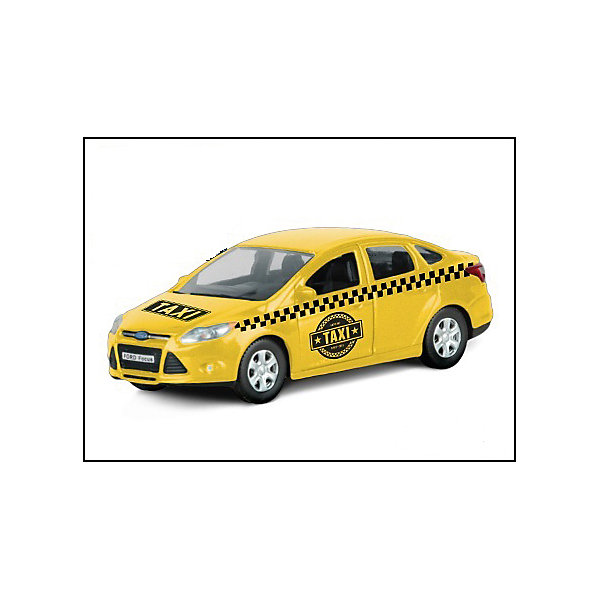 Машинка Ford Focus такси 1:36, Autotime Машинка Ford Focus такси 1:36, AutotimeМашинки<br>Машинка Ford Focus такси 1:36, Autotime (Автотайм).<br><br>Характеристики:<br><br>• Масштаб 1:36<br>• Материал: металл, пластик<br>• Цвет: желтый<br>• Упаковка: картонная коробка блистерного типа<br>• Размер упаковки: 16,5x5,7x7,2 см.<br><br>Машинка Ford Focus такси от Autotime (Автотайм) является уменьшенной копией настоящего автомобиля. Модель представляет собой современное такси желтого цвета с шашечками. Машинка отличается высокой степенью детализации. Корпус машинки изготовлен из металла, а все дополнительные элементы из пластика. Передние двери открываются, что позволяет рассмотреть салон изнутри в деталях. Машинка оснащена инерционным механизмом. Машинка Ford Focus такси станет хорошим подарком и ребенку, и коллекционеру моделей автомобилей.<br><br>Машинку Ford Focus такси 1:36, Autotime (Автотайм) можно купить в нашем интернет-магазине.<br><br>Ширина мм: 165<br>Глубина мм: 57<br>Высота мм: 75<br>Вес г: 13<br>Возраст от месяцев: 36<br>Возраст до месяцев: 2147483647<br>Пол: Мужской<br>Возраст: Детский<br>SKU: 5583866