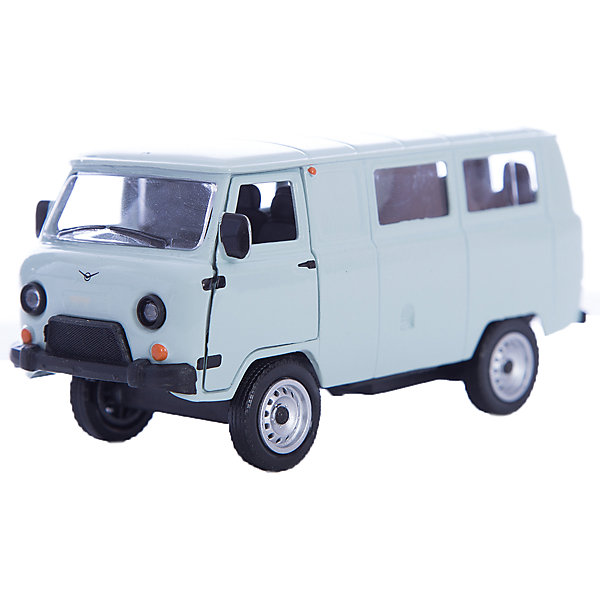 Машинка UAZ 39625 гражданская 1:43, Autotime Машинка UAZ 39625 гражданская 1:43, AutotimeМашинки<br>Машинка UAZ 39625 гражданская 1:43, Autotime (Автотайм).<br><br>Характеристики:<br><br>• Масштаб 1:43<br>• Материал: металл, пластик<br>• Упаковка: картонная коробка блистерного типа<br>• Размер упаковки: 16,5x5,7x7,2 см.<br><br>Машинка UAZ 39625 гражданская от Autotime (Автотайм) является уменьшенной копией настоящего автомобиля. UAZ 39625 широко известный как «Буханка» или «Таблетка» - полноприводный грузопассажирский автомобиль повышенной проходимости. Выпускается с 1965 года и по настоящее время. Машинка отличается высокой степенью детализации. Корпус машинки металлический с пластиковыми элементами. Передние двери открываются, что позволяет рассмотреть салон изнутри в деталях. Машинка оснащена инерционным механизмом. Машинка UAZ 39625 гражданская станет хорошим подарком и ребенку, и коллекционеру моделей автомобилей.<br><br>Машинку UAZ 39625 гражданскую 1:43, Autotime (Автотайм) можно купить в нашем интернет-магазине.<br><br>Ширина мм: 165<br>Глубина мм: 57<br>Высота мм: 75<br>Вес г: 13<br>Возраст от месяцев: 36<br>Возраст до месяцев: 2147483647<br>Пол: Мужской<br>Возраст: Детский<br>SKU: 5583867