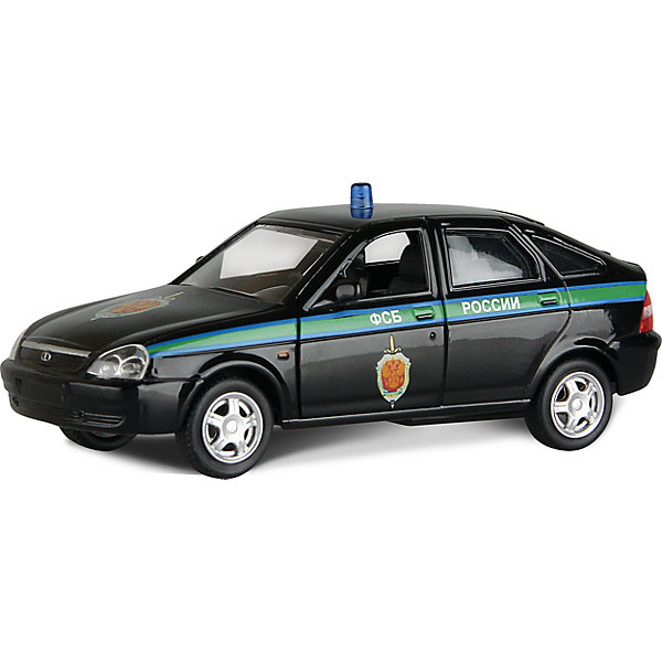 Машинка Lada Priora ФСБ России 1:36, Autotime Машинка Lada Priora ФСБ России 1:36, AutotimeМашинки<br>Характеристики товара:<br><br>• цвет: зеленый<br>• материал: металл, пластик<br>• размер: 16,5х7,х5,7 см<br>• вес: 100 г<br>• масштаб: 1:36<br>• прочный материал<br>• хорошая детализация<br>• открываются двери<br>• страна бренда: Россия<br>• страна производства: Китай<br><br>Коллекционная машинка LADA Priora ФСБ России от бренда AUTOTIME станет отличным подарком для мальчика. Подробная детализация машинки порадует увлеченного коллекционера, а открывающиеся двери и свободно вращающиеся колеса придутся по душе юному владельцу игрушечного гаража. Эта игрушка подарит восторг и радость вашему ребенку. <br><br>Игрушка также воздействует на наглядно-образное мышление, логическое мышление, развивает мелкую моторику. Изделие выполнено из сертифицированных материалов, безопасных для детей.<br><br>Машинку «Lada Priora» ФСБ России от бренда AUTOTIME можно купить в нашем интернет-магазине.<br><br>Ширина мм: 165<br>Глубина мм: 57<br>Высота мм: 75<br>Вес г: 13<br>Возраст от месяцев: 36<br>Возраст до месяцев: 2147483647<br>Пол: Мужской<br>Возраст: Детский<br>SKU: 5583900