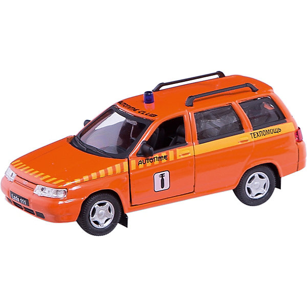Машинка Lada 111 техпомощь 1:36, Autotime Машинка Lada 111 техпомощь 1:36, AutotimeМашинки<br>Характеристики товара:<br><br>• цвет: оранжевый<br>• материал: металл, пластик<br>• размер: 16,5х7,х5,7 см<br>• вес: 100 г<br>• масштаб: 1:36<br>• прочный материал<br>• хорошая детализация<br>• открываются двери<br>• страна бренда: Россия<br>• страна производства: Китай<br><br>Коллекционная машинка LADA 111 техпомощь от бренда AUTOTIME станет отличным подарком для мальчика. Подробная детализация машинки порадует увлеченного коллекционера, а открывающиеся двери и свободно вращающиеся колеса придутся по душе юному владельцу игрушечного гаража. Эта игрушка подарит восторг и радость вашему ребенку. <br><br>Игрушка также воздействует на наглядно-образное мышление, логическое мышление, развивает мелкую моторику. Изделие выполнено из сертифицированных материалов, безопасных для детей.<br><br>Машинку «Lada 111» техпомощь от бренда AUTOTIME можно купить в нашем интернет-магазине.<br><br>Ширина мм: 165<br>Глубина мм: 57<br>Высота мм: 75<br>Вес г: 13<br>Возраст от месяцев: 36<br>Возраст до месяцев: 2147483647<br>Пол: Мужской<br>Возраст: Детский<br>SKU: 5583921