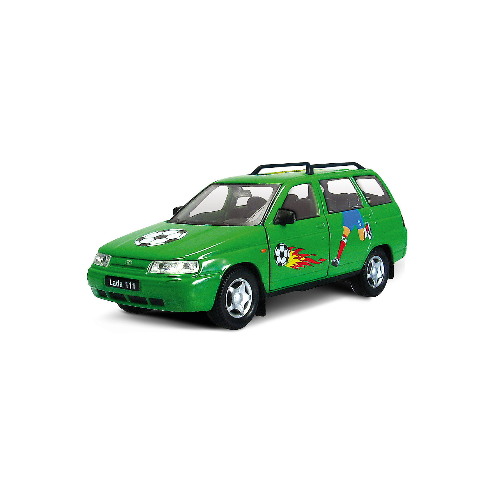 Машинка Lada 111 футбол 1:36, Autotime Машинка Lada 111 футбол 1:36, AutotimeМашинки<br><br><br>Ширина мм: 165<br>Глубина мм: 57<br>Высота мм: 75<br>Вес г: 13<br>Возраст от месяцев: 36<br>Возраст до месяцев: 2147483647<br>Пол: Мужской<br>Возраст: Детский<br>SKU: 5583923