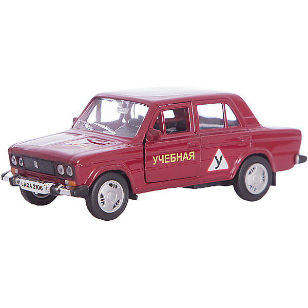 Машинка Lada 2106 автошкола 1:36, Autotime Машинка Lada 2106 автошкола 1:36, AutotimeМашинки<br>Характеристики товара:<br><br>• цвет: бордовый<br>• материал: металл, пластик<br>• размер: 16,5х7,х5,7 см<br>• вес: 100 г<br>• масштаб: 1:36<br>• прочный материал<br>• хорошая детализация<br>• открываются двери<br>• страна бренда: Россия<br>• страна производства: Китай<br><br>Коллекционная машинка LADA 2106 автошкола от бренда AUTOTIME станет отличным подарком для мальчика. Подробная детализация машинки порадует увлеченного коллекционера, а открывающиеся двери и свободно вращающиеся колеса придутся по душе юному владельцу игрушечного гаража. Эта игрушка подарит восторг и радость вашему ребенку. <br><br>Игрушка также воздействует на наглядно-образное мышление, логическое мышление, развивает мелкую моторику. Изделие выполнено из сертифицированных материалов, безопасных для детей.<br><br>Машинку «Lada 2106» автошкола от бренда AUTOTIME можно купить в нашем интернет-магазине.<br><br>Ширина мм: 165<br>Глубина мм: 57<br>Высота мм: 75<br>Вес г: 13<br>Возраст от месяцев: 36<br>Возраст до месяцев: 2147483647<br>Пол: Мужской<br>Возраст: Детский<br>SKU: 5583943