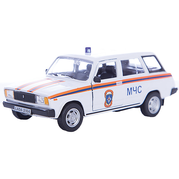 Машинка Lada 2104 МЧС 1:36, Autotime Машинка Lada 2104 МЧС 1:36, AutotimeМашинки<br>Характеристики товара:<br><br>• цвет: белый<br>• материал: металл, пластик<br>• размер: 16,5х7,х5,7 см<br>• вес: 100 г<br>• масштаб: 1:36<br>• прочный материал<br>• хорошая детализация<br>• открываются двери<br>• страна бренда: Россия<br>• страна производства: Китай<br><br>Коллекционная машинка LADA 2104 МЧС от бренда AUTOTIME станет отличным подарком для мальчика. Подробная детализация машинки порадует увлеченного коллекционера, а открывающиеся двери и свободно вращающиеся колеса придутся по душе юному владельцу игрушечного гаража. Эта игрушка подарит восторг и радость вашему ребенку. <br><br>Игрушка также воздействует на наглядно-образное мышление, логическое мышление, развивает мелкую моторику. Изделие выполнено из сертифицированных материалов, безопасных для детей.<br><br>Машинку «Lada 2104» МЧС от бренда AUTOTIME можно купить в нашем интернет-магазине.<br><br>Ширина мм: 165<br>Глубина мм: 57<br>Высота мм: 75<br>Вес г: 13<br>Возраст от месяцев: 36<br>Возраст до месяцев: 2147483647<br>Пол: Мужской<br>Возраст: Детский<br>SKU: 5583949