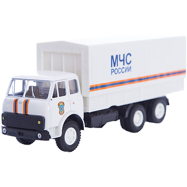 Машинка MAZ-516 МЧС, Autotime Машинка MAZ-516 МЧС, AutotimeМашинки<br>Характеристики товара:<br><br>• цвет: белый<br>• материал: металл, пластик<br>• длина: 20 см<br>• размер упаковки: 25 х 10 х 11 см<br>• вес: 100 г<br>• масштаб: 1:43<br>• хорошая детализация<br>• вращаются колеса<br>• коллекционная<br>• страна бренда: Россия<br>• страна производства: Китай<br><br>Многие мальчики в детстве мечтают стать героями. Эта машинка позволит вашему ребенку представить себя на месте отважного спасателя! Коллекционная модель машины - это уменьшенная копия грузовика. Данная модель выполнена с тщательной детализацией и представлена в масштабе 1:43. Кабина грузовика окрашена в характерный цвет. <br><br>Машинка может выполнять сразу несколько функций: развлекать ребенка, помогать вырабатывать практические качества: ловкость, координацию, мелкую моторику. Также в процессе увлекательной игры развивается фантазия ребенка. Изделие выполнено из сертифицированных материалов, безопасных для детей. Машинка стимулирует двигательную активность ребенка, дает представление об устройстве автомобиля. Эта модель станет отличным подарком как отдельная игрушка, а также может пополнить коллекцию юного ценителя техники.<br><br>Машинку MAZ-516 МЧС от бренда AUTOTIME можно купить в нашем интернет-магазине.<br><br>Ширина мм: 250<br>Глубина мм: 95<br>Высота мм: 110<br>Вес г: 25<br>Возраст от месяцев: 36<br>Возраст до месяцев: 2147483647<br>Пол: Мужской<br>Возраст: Детский<br>SKU: 5584006