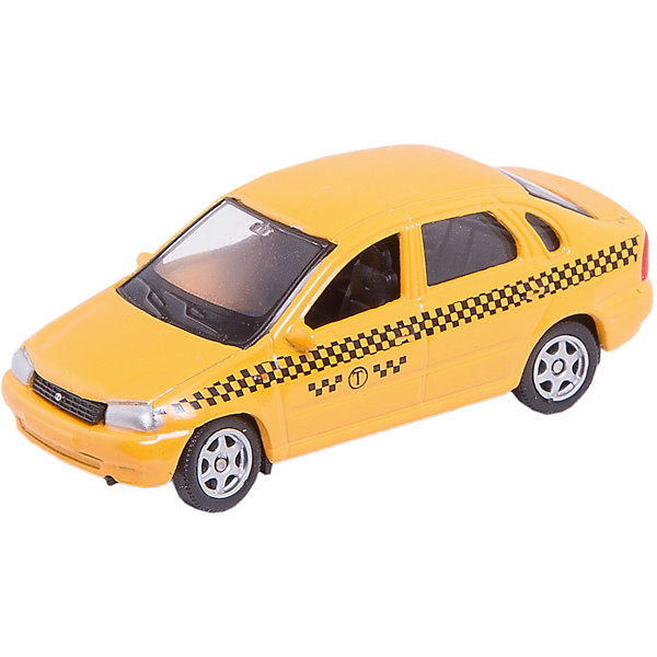 Машинка Lada Kalina такси 1:60, Autotime Машинка Lada Kalina такси 1:60, AutotimeМашинки<br>Характеристики товара:<br><br>• цвет: желтый<br>• материал: металл, пластик<br>• размер упаковки: 10 х 4 х 4 см<br>• вес: 100 г<br>• масштаб: 1:60<br>• инерционная<br>• хорошая детализация<br>• открываются двери<br>• вращаются колеса<br>• коллекционная<br>• страна бренда: Россия<br>• страна производства: Китай<br><br>Эта металлическая машинка от бренда AUTOTIME придется по душе мальчикам. Это идеальный подарок для ценителя и коллекционера автомобилей, которые выполнены с подробной детализацией. Игрушка является настоящей копией машины! Двери машинки открываются свободно, колеса вращаются. Поэтому она может стать и частью коллекции, и выступать отдельной игрушкой.<br><br>Машинка может выполнять сразу несколько функций: развлекать ребенка, помогать вырабатывать практические качества: ловкость, координацию, мелкую моторику. Также в процессе увлекательной игры развивается фантазия ребенка. Изделие выполнено из сертифицированных материалов, безопасных для детей.<br><br>Машинку Lada Kalina такси от бренда AUTOTIME можно купить в нашем интернет-магазине.<br><br>Ширина мм: 100<br>Глубина мм: 40<br>Высота мм: 40<br>Вес г: 16<br>Возраст от месяцев: 36<br>Возраст до месяцев: 2147483647<br>Пол: Мужской<br>Возраст: Детский<br>SKU: 5584016