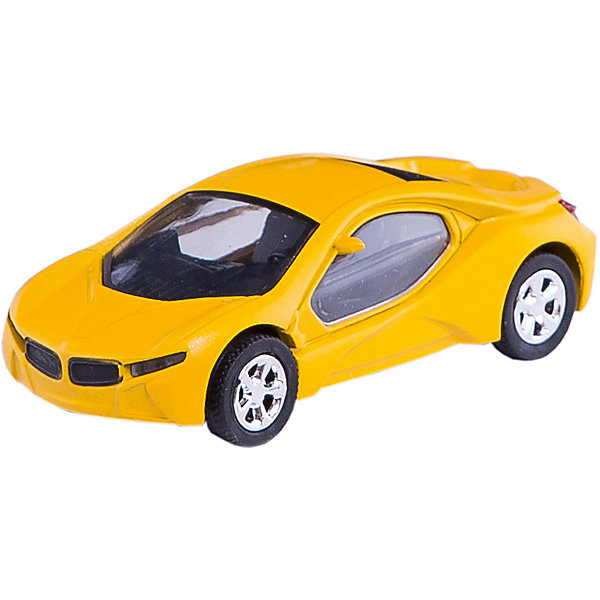 Машинка Bavaria Concept Car со светом фар 1:43, Autotime Машинка Bavaria Concept Car со светом фар 1:43, AutotimeМашинки<br>Характеристики товара:<br><br>• цвет: черный<br>• материал: металл, пластик<br>• размер упаковки: 15х6х7 см<br>• батарейки входят в комплект<br>• вес: 100 г<br>• масштаб: 1:48<br>• световые эффекты<br>• инерционный механизм<br>• хорошая детализация<br>• упаковка: коробка<br>• прочный материал<br>• страна бренда: Россия<br>• страна производства: Китай<br><br>Такая машинка приведет мальчишек в восторг! Она отлично детализирована и так похожа на настоящую. С подобной игрушкой можно придумать множество сюжетов для игр. Благодаря прочному материалу она сможет долго радовать ребенка.<br><br>Машинка может выполнять сразу несколько функций: развлекать ребенка, помогать вырабатывать практические качества: ловкость, координацию, мелкую моторику. Также в процессе увлекательной игры развивается фантазия ребенка. Изделие выполнено из сертифицированных материалов, безопасных для детей.<br><br>Машинку Bavaria Concept Car со светом фар 1:43 от бренда AUTOTIME можно купить в нашем интернет-магазине.<br><br>Ширина мм: 165<br>Глубина мм: 57<br>Высота мм: 75<br>Вес г: 13<br>Возраст от месяцев: 36<br>Возраст до месяцев: 2147483647<br>Пол: Мужской<br>Возраст: Детский<br>SKU: 5584029