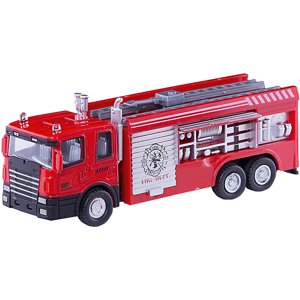 Машинка Fire Truck пожарная 1:48, Autotime Машинка Fire Truck пожарная 1:48, AutotimeМашинки<br>Характеристики товара:<br><br>• цвет: красный<br>• возраст: от 3 лет<br>• материал: металл, пластик<br>• масштаб: 1:48<br>• колеса вращаются<br>• размер упаковки: 16х6х7 см<br>• вес с упаковкой: 100 г<br>• страна бренда: Россия, Китай<br>• страна изготовитель: Китай<br><br>Эта коллекционная модель машинки отличается высокой детализацией. Окна - прозрачные, поэтому через них можно увидеть салон.<br><br>Сделана машинка из прочного и безопасного материала. Модель с вращающимися колесами.<br><br>Машинку «Fire Truck» пожарная 1:48, Autotime (Автотайм) можно купить в нашем интернет-магазине.<br><br>Ширина мм: 165<br>Глубина мм: 57<br>Высота мм: 75<br>Вес г: 13<br>Возраст от месяцев: 36<br>Возраст до месяцев: 2147483647<br>Пол: Мужской<br>Возраст: Детский<br>SKU: 5584051