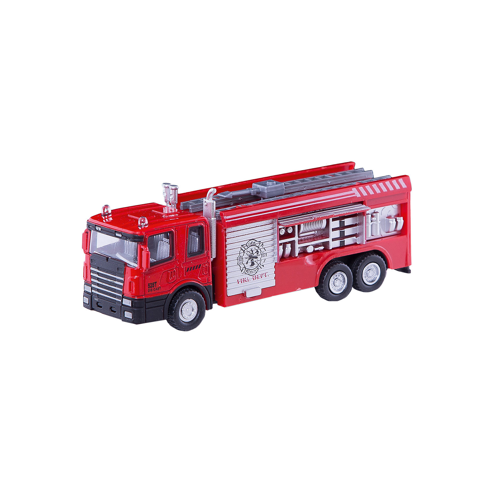 Машинка Fire Truck пожарная 1:48, Autotime Машинка Fire Truck пожарная 1:48, AutotimeМашинки<br>Характеристики товара:<br><br>• цвет: красный<br>• возраст: от 3 лет<br>• материал: металл, пластик<br>• масштаб: 1:48<br>• колеса вращаются<br>• размер упаковки: 16х6х7 см<br>• вес с упаковкой: 100 г<br>• страна бренда: Россия, Китай<br>• страна изготовитель: Китай<br><br>Эта коллекционная модель машинки отличается высокой детализацией. Окна - прозрачные, поэтому через них можно увидеть салон.<br><br>Сделана машинка из прочного и безопасного материала. Модель с вращающимися колесами.<br><br>Машинку «Fire Truck» пожарная 1:48, Autotime (Автотайм) можно купить в нашем интернет-магазине.<br><br>Ширина мм: 165<br>Глубина мм: 57<br>Высота мм: 75<br>Вес г: 13<br>Возраст от месяцев: 36<br>Возраст до месяцев: 2147483647<br>Пол: Мужской<br>Возраст: Детский<br>SKU: 5584051