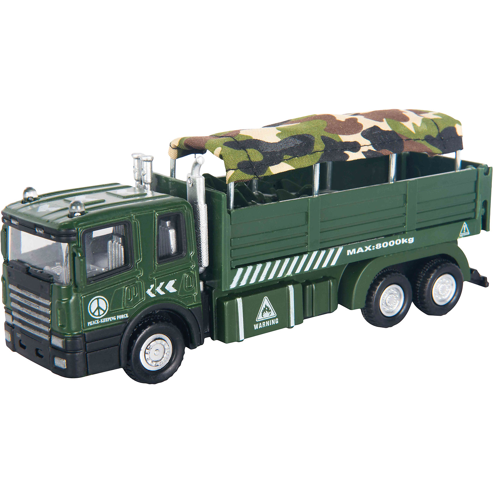 Машинка Military Autotruck для перевозки солдат 1:48, Autotime Машинка Military Autotruck для перевозки солдат 1:48, AutotimeМашинки<br>Характеристики товара:<br><br>• цвет: зеленый<br>• возраст: от 3 лет<br>• материал: металл, пластик<br>• масштаб: 1:48<br>• колеса вращаются<br>• размер упаковки: 16х6х7 см<br>• вес с упаковкой: 100 г<br>• страна бренда: Россия, Китай<br>• страна изготовитель: Китай<br><br>Эта коллекционная модель машинки отличается высокой детализацией. Окна - прозрачные, поэтому через них можно увидеть салон.<br><br>Сделана машинка из прочного и безопасного материала. Модель с кузовом.<br><br>Машинку «Military Autotruck» для перевозки солдат 1:48, Autotime (Автотайм) можно купить в нашем интернет-магазине.<br><br>Ширина мм: 165<br>Глубина мм: 57<br>Высота мм: 75<br>Вес г: 13<br>Возраст от месяцев: 36<br>Возраст до месяцев: 2147483647<br>Пол: Мужской<br>Возраст: Детский<br>SKU: 5584055