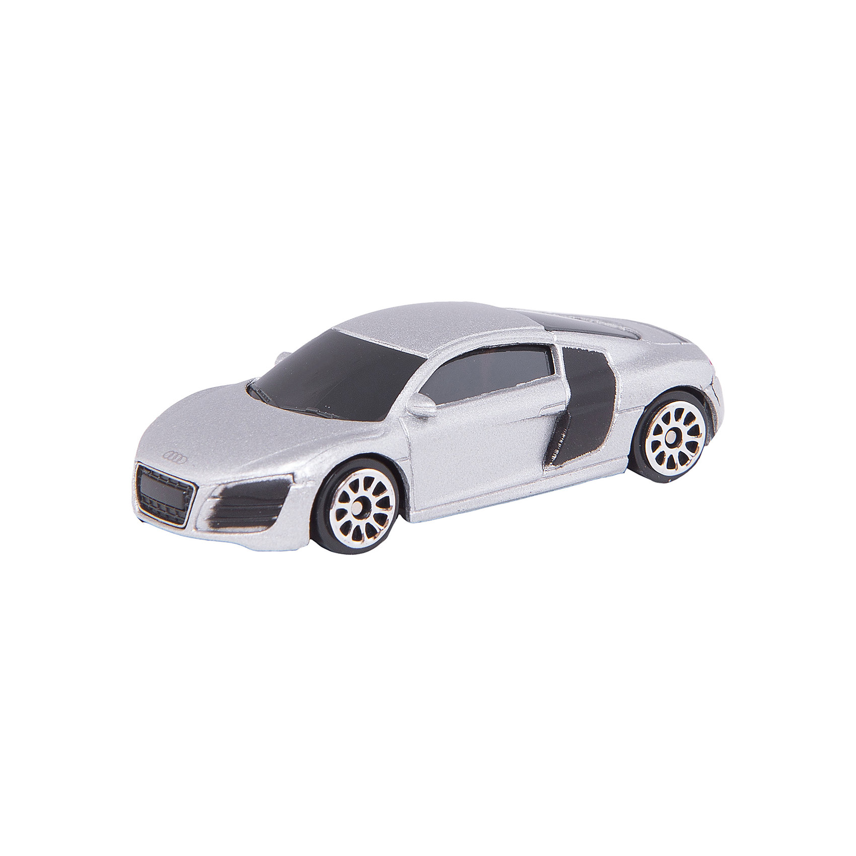 Машинка Audi R8 V10 Jeans 3, Autotime Машинка Audi R8 V10 Jeans 3, AutotimeМашинки<br>Характеристики товара:<br><br>• цвет: в ассортименте<br>• возраст: от 3 лет<br>• материал: металл, пластик<br>• масштаб: 1:64<br>• колеса вращаются<br>• размер упаковки: 9х4х4 см<br>• вес с упаковкой: 100 г<br>• страна бренда: Россия, Китай<br>• страна изготовитель: Китай<br><br>Эта коллекционная машинка отличается высокой детализацией. Это - миниатюрная копия реально существующей модели.<br><br>Сделана машинка из прочного и безопасного материала. Модель с вращающимися колесами.<br><br>Машинку «Audi R8 V10» Jeans 3, Autotime (Автотайм) можно купить в нашем интернет-магазине.<br><br>Ширина мм: 90<br>Глубина мм: 42<br>Высота мм: 40<br>Вес г: 14<br>Возраст от месяцев: 36<br>Возраст до месяцев: 2147483647<br>Пол: Мужской<br>Возраст: Детский<br>SKU: 5584060