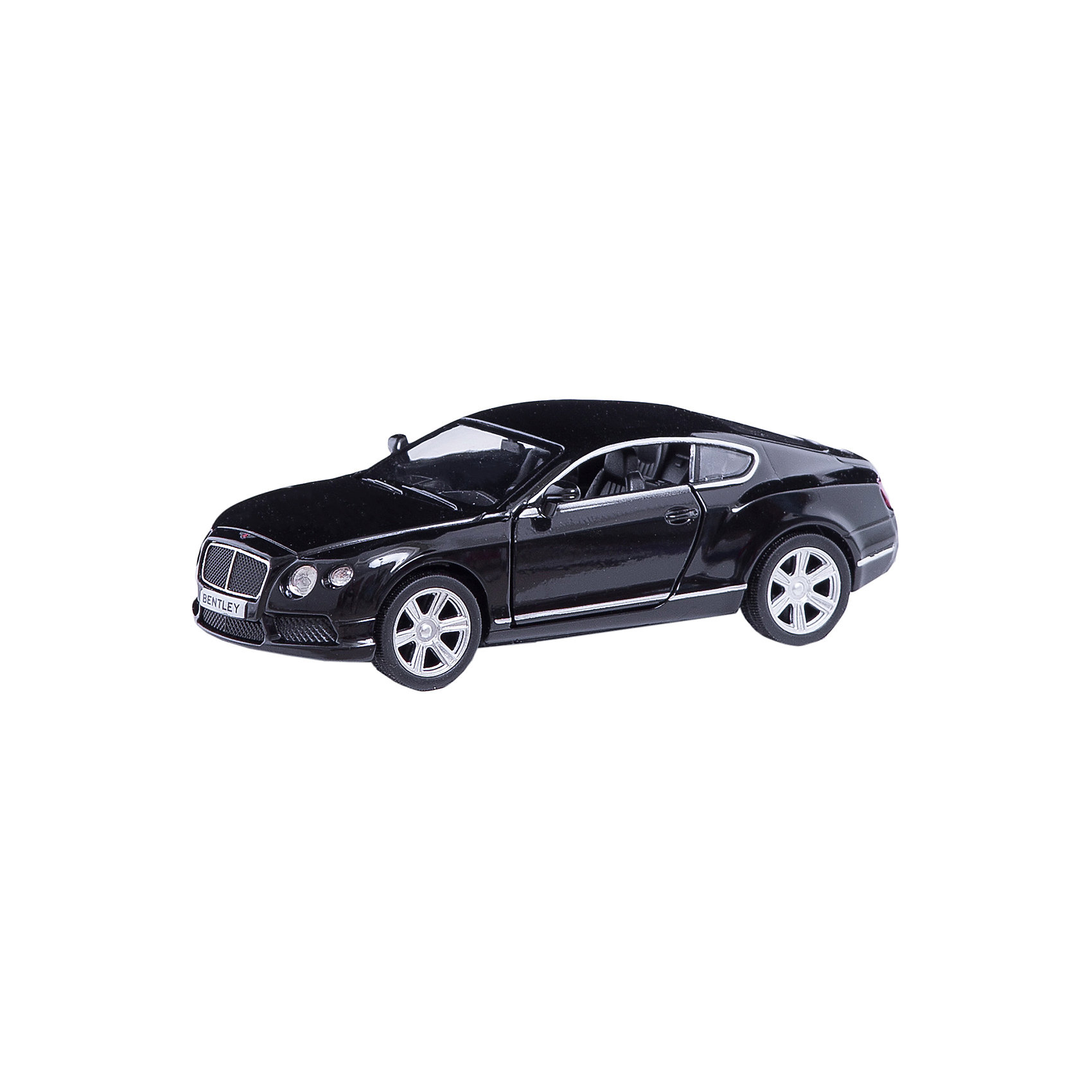 Машинка Bentley Continental GT V8 5, Autotime Машинка Bentley Continental GT V8 5, AutotimeМашинки<br>Характеристики товара:<br><br>• цвет: черный<br>• возраст: от 3 лет<br>• материал: металл, пластик<br>• масштаб: 1:32<br>• двери открываются<br>• размер упаковки: 16х7х7 см<br>• вес с упаковкой: 100 г<br>• страна бренда: Россия, Китай<br>• страна изготовитель: Китай<br><br>Эта модель представляет собой миниатюрную копию реально существующей машины. Она отличается высокой детализацией, является коллекционной моделью. <br><br>Сделана машинка из прочного и безопасного материала. Корпус - из металла. Благодаря прозрачным стеклам виден подробно проработанный салон.<br><br>Машинку «Bentley Continental GT V8 5», Autotime (Автотайм) можно купить в нашем интернет-магазине.<br><br>Ширина мм: 165<br>Глубина мм: 57<br>Высота мм: 75<br>Вес г: 13<br>Возраст от месяцев: 36<br>Возраст до месяцев: 2147483647<br>Пол: Мужской<br>Возраст: Детский<br>SKU: 5584104
