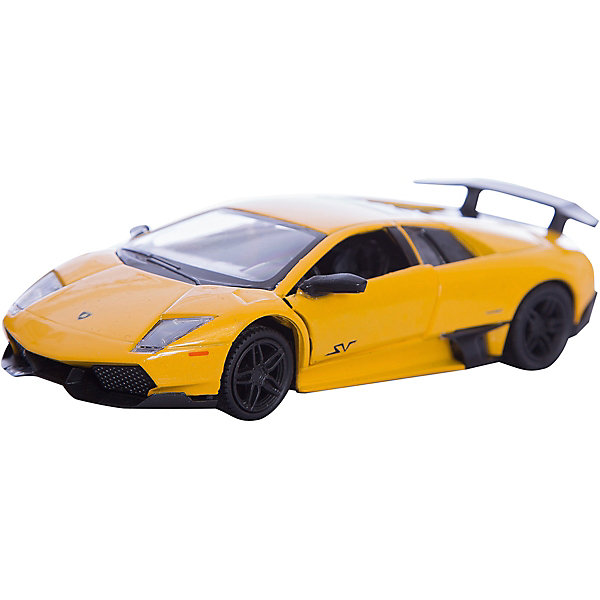 Машинка Lamborghini Murcielago LP670-4 SV 5, Autotime Машинка Lamborghini Murcielago LP670-4 SV 5, AutotimeМашинки<br>Характеристики товара:<br><br>• цвет: в ассортименте<br>• возраст: от 3 лет<br>• материал: металл, пластик<br>• масштаб: 1:32<br>• двери открываются<br>• размер упаковки: 16х7х7 см<br>• вес с упаковкой: 100 г<br>• страна бренда: Россия, Китай<br>• страна изготовитель: Китай<br><br>Такая машинка представляет собой миниатюрную копию реально существующей модели. Она отличается высокой детализацией, является коллекционной моделью. <br><br>Сделана машинка из прочного и безопасного материала. Корпус - из металла. <br><br>Машинку «Lamborghini Murcielago LP670-4 SV 5», Autotime (Автотайм) можно купить в нашем интернет-магазине.<br><br>Ширина мм: 165<br>Глубина мм: 57<br>Высота мм: 75<br>Вес г: 13<br>Возраст от месяцев: 36<br>Возраст до месяцев: 2147483647<br>Пол: Мужской<br>Возраст: Детский<br>SKU: 5584105