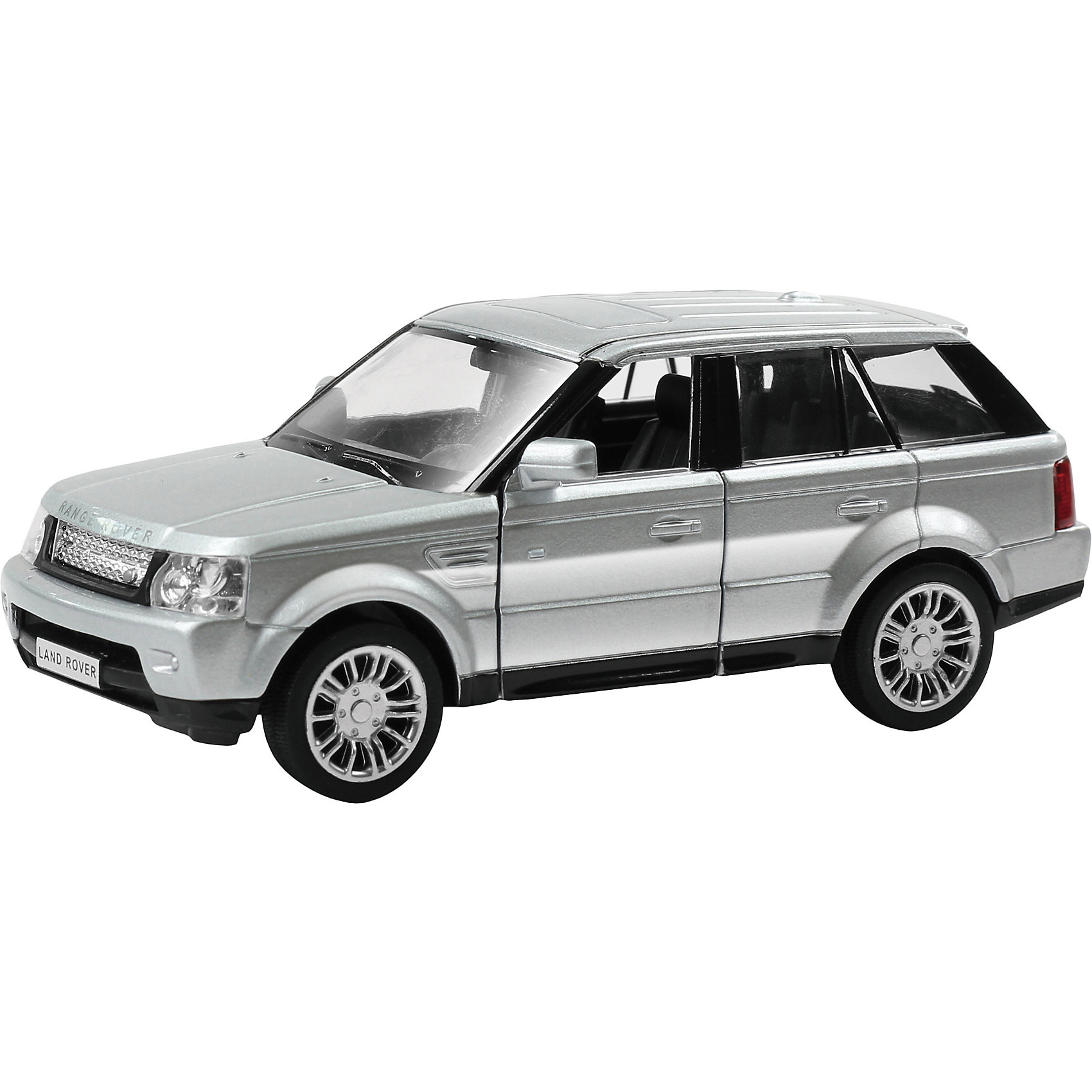 Машинка Land Rover Range Rover Sport 5, Autotime Машинка Land Rover Range Rover Sport 5, AutotimeМашинки<br>Характеристики товара:<br><br>• цвет: серебристый, черный<br>• возраст: от 3 лет<br>• материал: металл, пластик<br>• масштаб: 1:32<br>• колеса вращаются<br>• инерционная<br>• двери открываются<br>• размер упаковки: 16х7х7 см<br>• вес с упаковкой: 100 г<br>• страна бренда: Россия, Китай<br>• страна изготовитель: Китай<br><br>Такая машинка представляет собой миниатюрную копию реально существующей модели. Она отличается высокой детализацией, является коллекционной моделью. <br><br>Машинка произведена из прочного и безопасного материала. <br><br>Машинку «Land Rover Range Rover Sport 5», Autotime (Автотайм) можно купить в нашем интернет-магазине.<br><br>Ширина мм: 165<br>Глубина мм: 57<br>Высота мм: 75<br>Вес г: 13<br>Возраст от месяцев: 36<br>Возраст до месяцев: 2147483647<br>Пол: Мужской<br>Возраст: Детский<br>SKU: 5584107