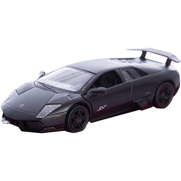 Машинка Lamborghini Murcielago LP670-4 SV Imperial Black Edition 5, Autotime Машинка Lamborghini Murcielago LP670-4 SV Imperial Black Edition 5, AutotimeМашинки<br>Характеристики товара:<br><br>• цвет: серый<br>• возраст: от 3 лет<br>• материал: металл, пластик<br>• масштаб: 1:32<br>• колеса вращаются<br>• инерционная<br>• размер упаковки: 16х7х7 см<br>• вес с упаковкой: 100 г<br>• страна бренда: Россия, Китай<br>• страна изготовитель: Китай<br><br>Такая машинка представляет собой миниатюрную копию реально существующей модели. Она отличается высокой детализацией, является коллекционной моделью. <br><br>Сделана машинка из прочного и безопасного материала. Корпус - из металла. <br><br>Машинку «Lamborghini Murcielago LP670-4 SV Imperial Black Edition 5», Autotime (Автотайм) можно купить в нашем интернет-магазине.<br><br>Ширина мм: 165<br>Глубина мм: 57<br>Высота мм: 75<br>Вес г: 15<br>Возраст от месяцев: 36<br>Возраст до месяцев: 2147483647<br>Пол: Мужской<br>Возраст: Детский<br>SKU: 5584117