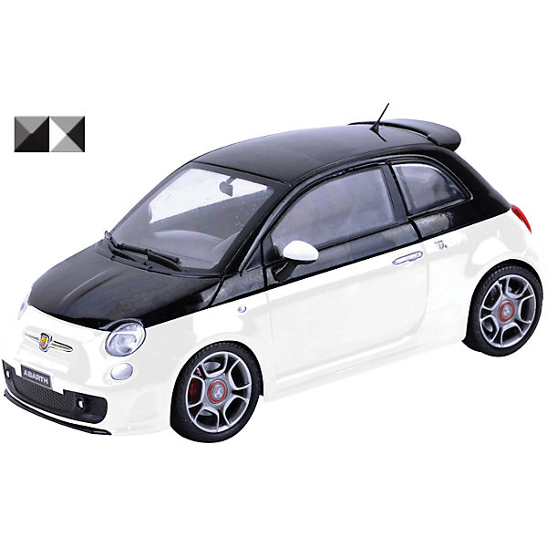 Машинка Abarth 500 1:18, Autotime Машинка Abarth 500 1:18, AutotimeМашинки<br>Характеристики товара:<br><br>• цвет: черный, белый<br>• возраст: от 3 лет<br>• материал: металл, пластик<br>• масштаб: 1:18<br>• колеса поворачиваются<br>• открывается капот и багажник<br>• двери открываются<br>• размер упаковки: 12х31х16 см<br>• вес с упаковкой: 300 г<br>• страна бренда: Россия, Китай<br>• страна изготовитель: Китай<br><br>Эта модель представляет собой миниатюрную копию реально существующей машины. Она отличается высокой детализацией, является коллекционной моделью. <br><br>Сделана машинка из прочного и безопасного материала. Корпус - из металла. Благодаря прозрачным стеклам виден подробно проработанный салон.<br><br>Машинку «Abarth 500 1:18», Autotime (Автотайм) можно купить в нашем интернет-магазине.<br><br>Ширина мм: 350<br>Глубина мм: 158<br>Высота мм: 120<br>Вес г: 15<br>Возраст от месяцев: 36<br>Возраст до месяцев: 2147483647<br>Пол: Мужской<br>Возраст: Детский<br>SKU: 5584118