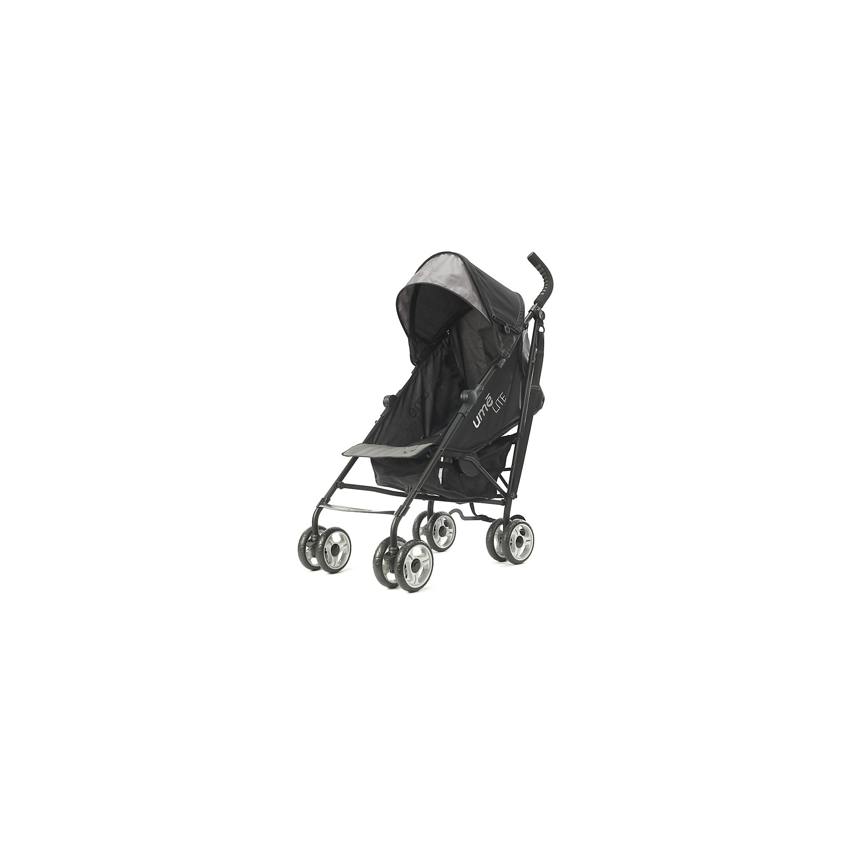 Коляска-трость Ume Lite, Summer Infant, черно-серый Коляска-трость Ume Lite, Summer Infant, черно-серыйКоляски-трости<br>Характеристики товара:<br><br>• цвет: черно-серый<br>• возраст: от 6 месяцев до 3 лет <br>• база: 8 - колесная, по 4 сдвоенных колеса <br>• высокой проходимости<br>• блокировка задних колес<br>• 3 положения спинки<br>• 5-точечный ремень безопасности <br>• корзина хранения<br>• большой навес с откидным козырьком<br>• вместительный задний карман для хранения<br>• ремень для переноски <br>• материал: пластик,текстиль,алюминий<br>• габариты: 109x60х45 см<br>• вес: 6.0 кг<br>• страна-производитель: Китай<br><br>Компактная, удобная коляска-трость Summer Infant Ume Lite - это коляска, которая имеет легкий и стильный алюминиевый каркас, которую можно кукпить в нашем интернет-магазине.<br><br>Ширина мм: 1040<br>Глубина мм: 325<br>Высота мм: 245<br>Вес г: 7800<br>Возраст от месяцев: 6<br>Возраст до месяцев: 36<br>Пол: Унисекс<br>Возраст: Детский<br>SKU: 5589112