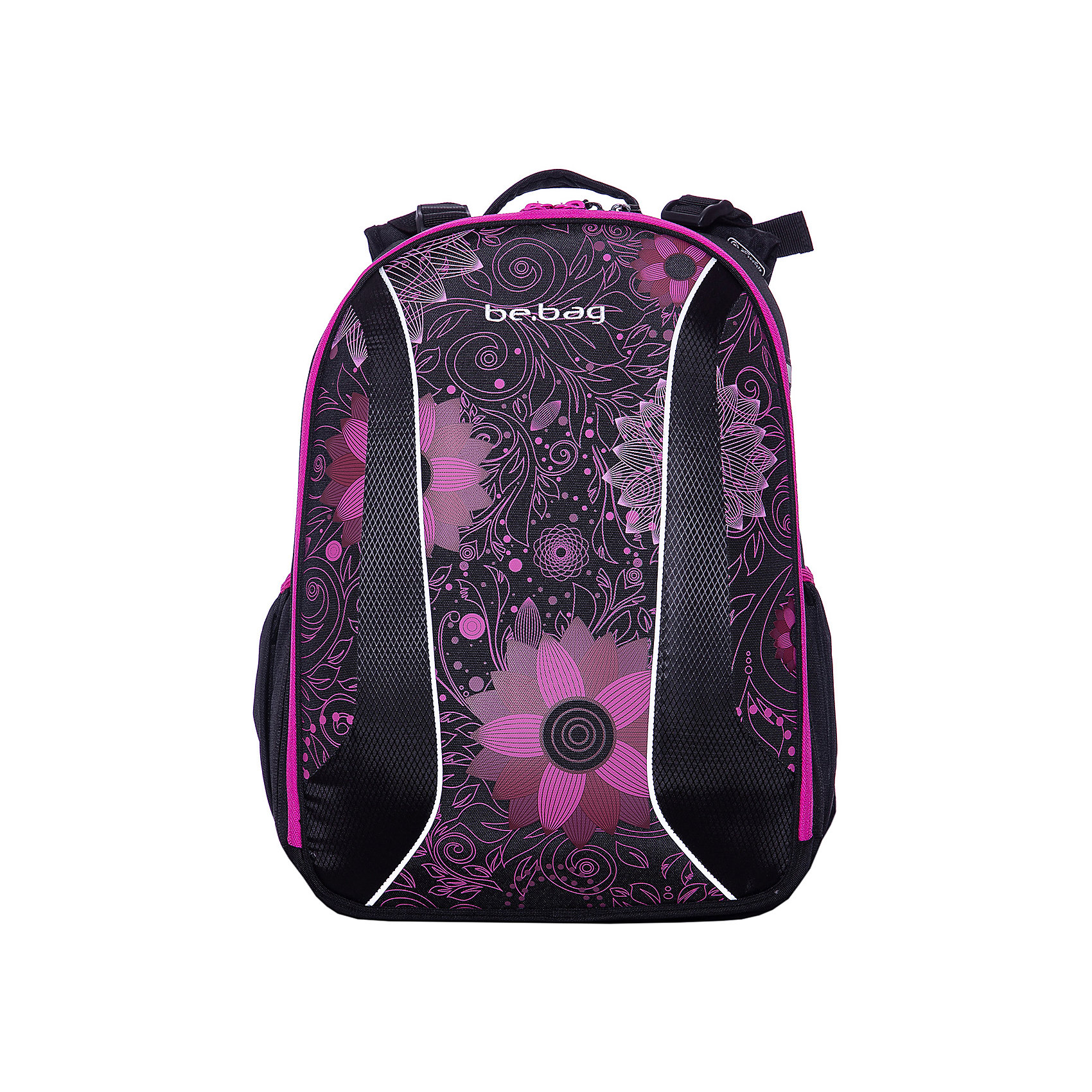 Herlitz Рюкзак be.bag AIRGO Ornament Flower без наполнения Herlitz Рюкзак be.bag AIRGO Ornament Flower без наполненияРюкзаки<br>Рюкзак BE.BAG AIRGO Ornament Flower<br>- размеры 43х32х18см<br>- прочный корпус из жесткого материала<br>- два больших внутренних отделения<br>- эргономичная спинка <br>- 3-уровневая система регулировки лямок Ergo System ES2 <br>- светоотражатели<br>- органайзер внутри -вмещает А4 -лямки настраиваются под рост ребенка -вес 900г объем 18л<br><br>Ширина мм: 320<br>Глубина мм: 430<br>Высота мм: 180<br>Вес г: 950<br>Возраст от месяцев: 96<br>Возраст до месяцев: 144<br>Пол: Женский<br>Возраст: Детский<br>SKU: 5595043