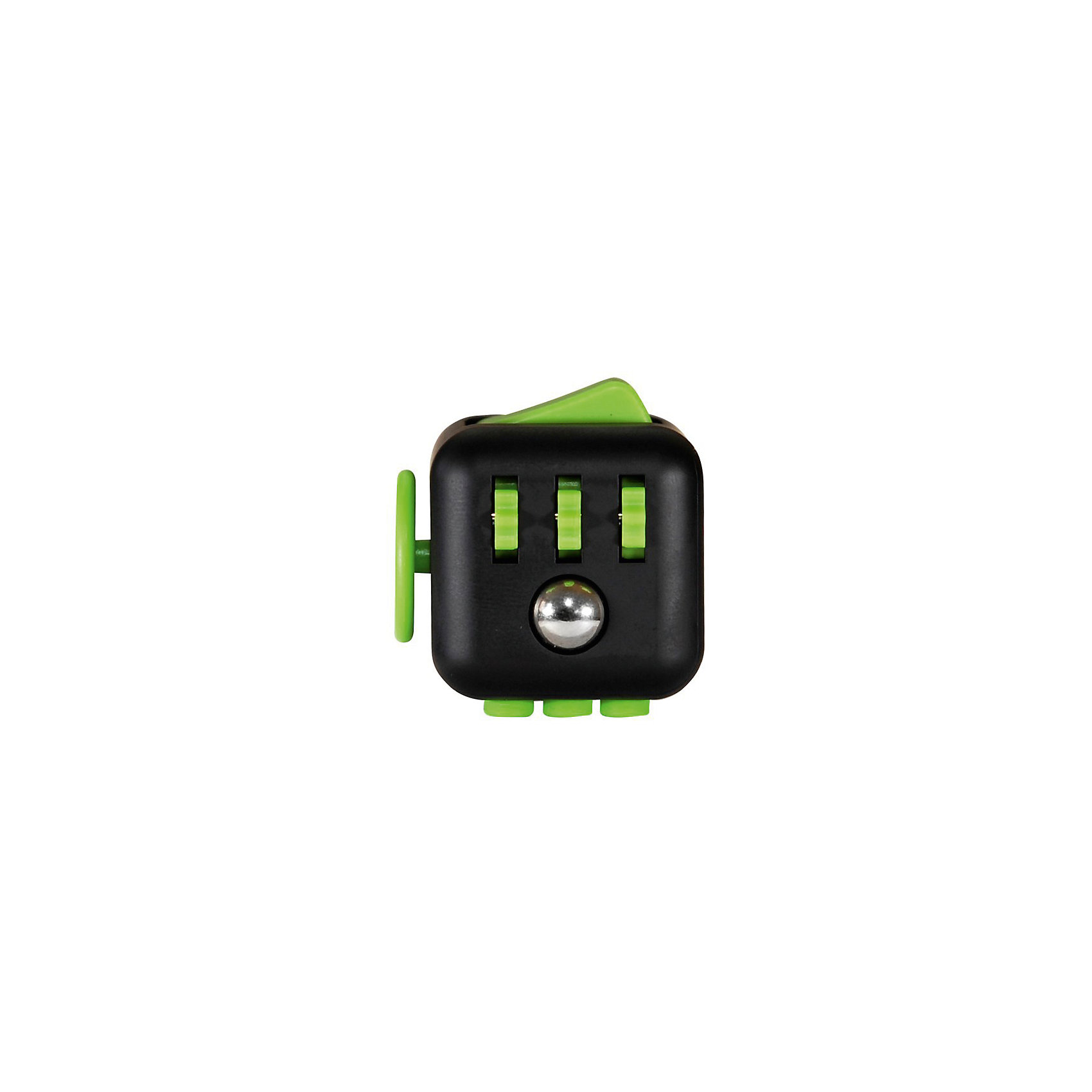 Игрушка-антистресс Кикстартер, Fidget Cube Игрушка-антистресс Кикстартер, Fidget CubeИгрушки-антистресс<br>Характеристики:<br><br>• материал: пластик, металл, резина;<br>• каждая сторона имитирует разные механизмы и действия; <br>• размер кубика: 3,3х3,3х3,3 см;<br>• вес: 60 г;<br>• размеры упаковки: 6х6х6 см;<br>• особенности ухода: сухая чистка;<br>• упаковка: подарочная картонная коробочка.<br><br>Игрушка-антистресс Кикстартер, Fidget Cube (Фиджет Куб) – это игрушка, предназначенная для снятия стресса и релаксации. Выполнена в виде миниатюрного куба с шестью гранями, каждая из которых оснащена различными приспособлениями.<br><br>Приспособления подобраны с учетом наиболее распространенных действий, которые совершает человек, находясь в стрессе. Фиджет Куб оснащен выключателем, вращающимся диском, кнопками со звуком и бесшумными, кликером и др.<br><br>Игрушка выполнена из экологически безопасного и прочного пластика. Отдельные элементы изготовлены из резины.<br><br>Для ребенка этот кубик может использоваться в качестве обучающего средства для овладения навыками переключения и вращения, что будет способствовать развитию мелкой моторики рук. <br><br>Игрушку-антистресс Кикстартер, Fidget Cube можно купить в нашем интернет-магазине.<br><br>Ширина мм: 60<br>Глубина мм: 55<br>Высота мм: 55<br>Вес г: 60<br>Возраст от месяцев: 36<br>Возраст до месяцев: 2147483647<br>Пол: Унисекс<br>Возраст: Детский<br>SKU: 5607087
