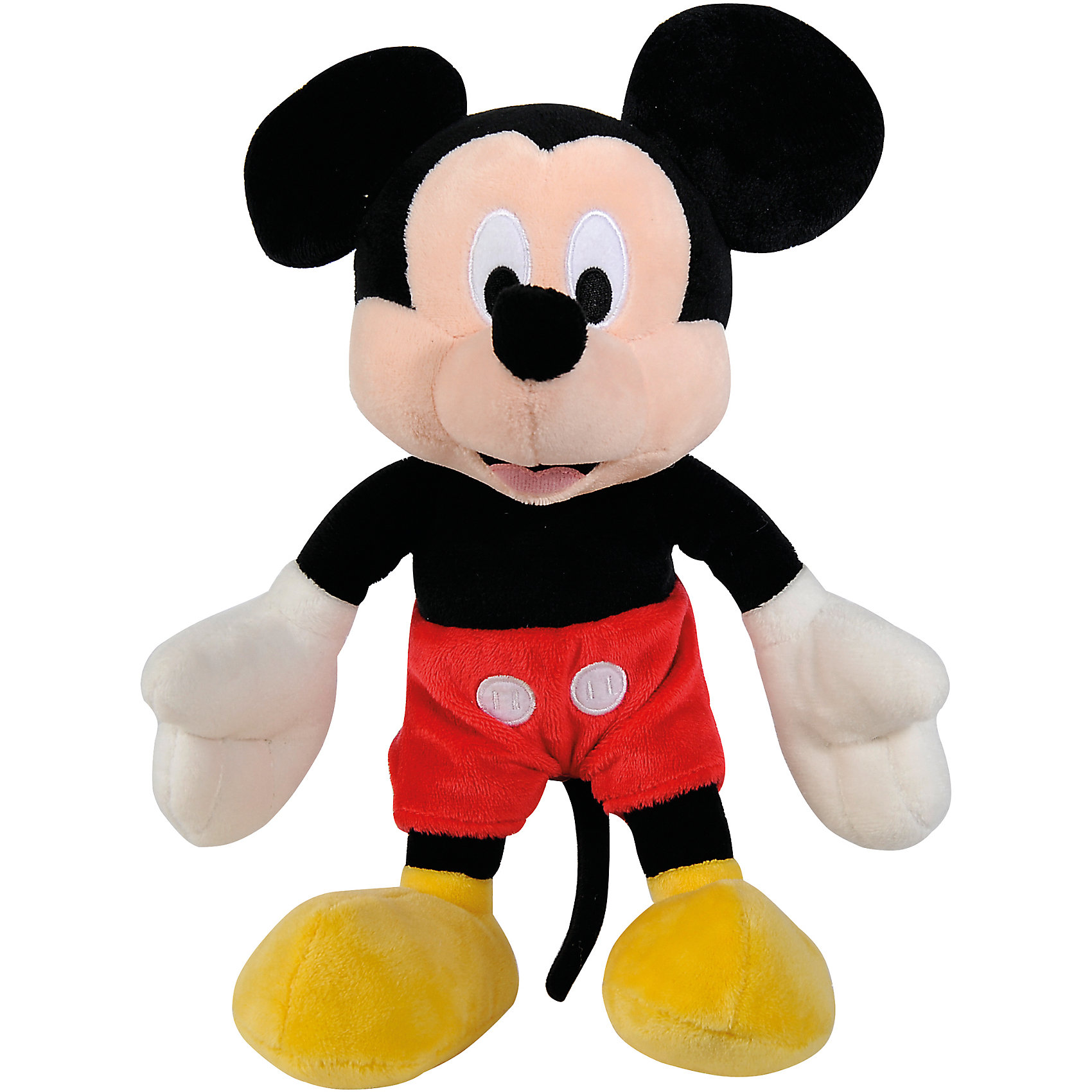 Мягкая игрушка Микки Маус, 25 см, Nicotoy Мягкая игрушка Микки Маус, 25 см, NicotoyЛюбимые герои<br><br><br>Ширина мм: 350<br>Глубина мм: 140<br>Высота мм: 100<br>Вес г: 160<br>Возраст от месяцев: 36<br>Возраст до месяцев: 96<br>Пол: Женский<br>Возраст: Детский<br>SKU: 5613488
