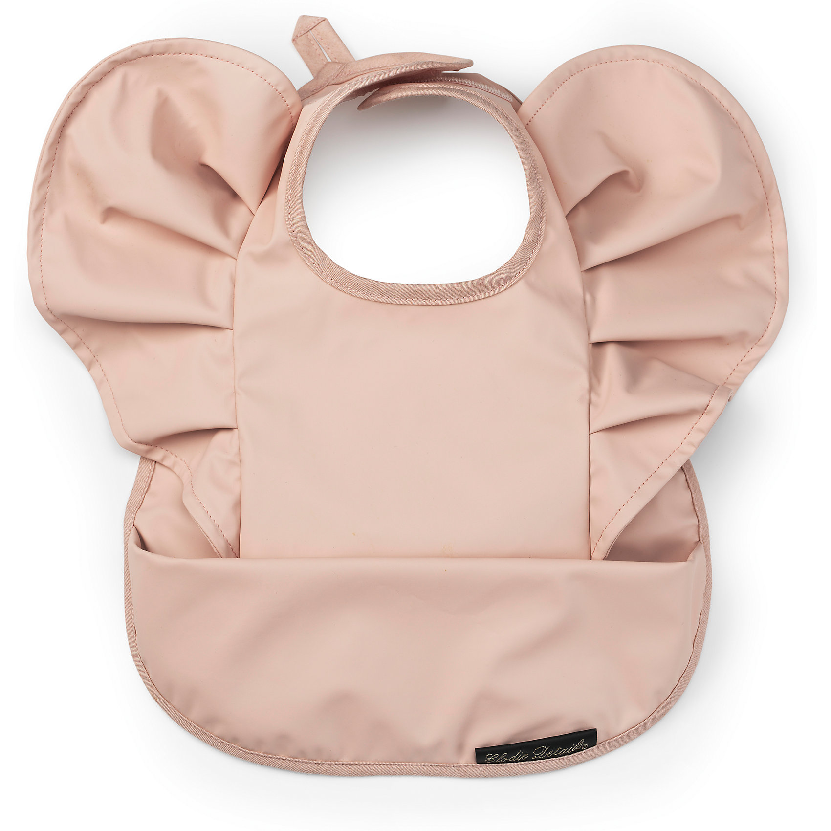 Нагрудник Powder Pink, Elodie Details Нагрудник Powder Pink, Elodie DetailsНагрудники и салфетки<br>Нагрудник Powder Pink, Elodie Details (Элоди Дитейлс)<br><br>Характеристики:<br><br>• застежка-липучка<br>• удобный кармашек<br>• петелька для подвешивания<br>• легко моется<br>• материал: полиэстер, полиуретан<br>• размер упаковки: 35х13х30 см<br>• вес: 120 грамм<br><br>С помощью нагрудника Powder Pink вы сможете защитить одежду малыша от загрязнения во время приема пищи. Надёжное покрытие из ПВХ легко моется и защищает нагрудник от протеканий. Небольшой нижний кармашек необходим для крошек и удержания жидкости. Нагрудник застегивается с помощью регулируемой липучки. Стильный дизайн нагрудника придётся по вкусу каждой маленькой леди.<br><br>Нагрудник Powder Pink, Elodie Details (Элоди Дитейлс) вы можете купить в нашем интернет-магазине.<br><br>Ширина мм: 300<br>Глубина мм: 13<br>Высота мм: 350<br>Вес г: 120<br>Возраст от месяцев: 0<br>Возраст до месяцев: 36<br>Пол: Женский<br>Возраст: Детский<br>SKU: 5613530