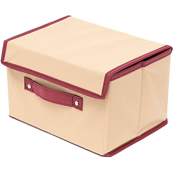 Коробка с крышкой Comfort (38*25*25), Homsu Коробка с крышкой Comfort (38*25*25), HomsuОрганайзеры для одежды<br>Характеристики товара:<br><br>• цвет: бежевый<br>• материал: спанбонд, картон<br>• размер: 38х25х25 см<br>• вес: 300 г<br>• легкий прочный каркас<br>• застежка: липучка<br>• крышка<br>• ручка для переноски<br>• вместимость: 1 отделение<br>• страна бренда: Россия<br>• страна изготовитель: Китай<br><br>Коробка с крышкой Comfort большую от бренда Homsu (Хомсу) - очень удобная вещь для хранения вещей и эргономичной организации пространства.<br><br>Предмет легкий, устойчивый, вместительный, имеет удобную ручку для переноски.<br><br>Коробку с крышкой большую Comfort (38*25*25), Homsu можно купить в нашем интернет-магазине.<br><br>Ширина мм: 380<br>Глубина мм: 250<br>Высота мм: 40<br>Вес г: 300<br>Возраст от месяцев: 216<br>Возраст до месяцев: 1188<br>Пол: Унисекс<br>Возраст: Детский<br>SKU: 5620113