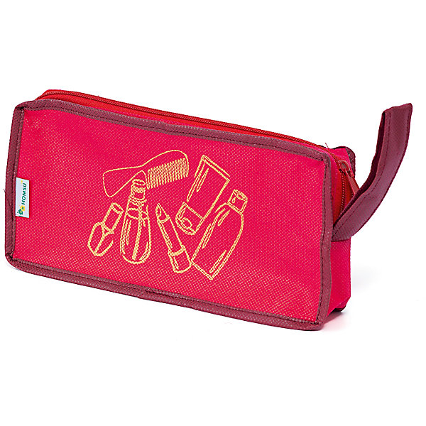 Косметичка Lady in Red (25*12*5), Homsu Косметичка Lady in Red (25*12*5), HomsuОрганайзеры для одежды<br>Характеристики товара:<br><br>• цвет: красный<br>• материал: спанбонд, картон<br>• размер: 25х12х5 см<br>• вес: 100 г<br>• застежка: молния<br>• ручка для переноски<br>• страна бренда: Россия<br>• страна изготовитель: Китай<br><br>Косметичка Lady in Red от бренда Homsu (Хомсу) - очень удобная вещь для хранения вещей и поездок.<br><br>Предмет легкий, вместительный, имеет удобную ручку для переноски.<br><br>Косметичку Lady in Red (25*12*5), Homsu можно купить в нашем интернет-магазине.<br><br>Ширина мм: 250<br>Глубина мм: 300<br>Высота мм: 10<br>Вес г: 100<br>Возраст от месяцев: 216<br>Возраст до месяцев: 1188<br>Пол: Унисекс<br>Возраст: Детский<br>SKU: 5620314
